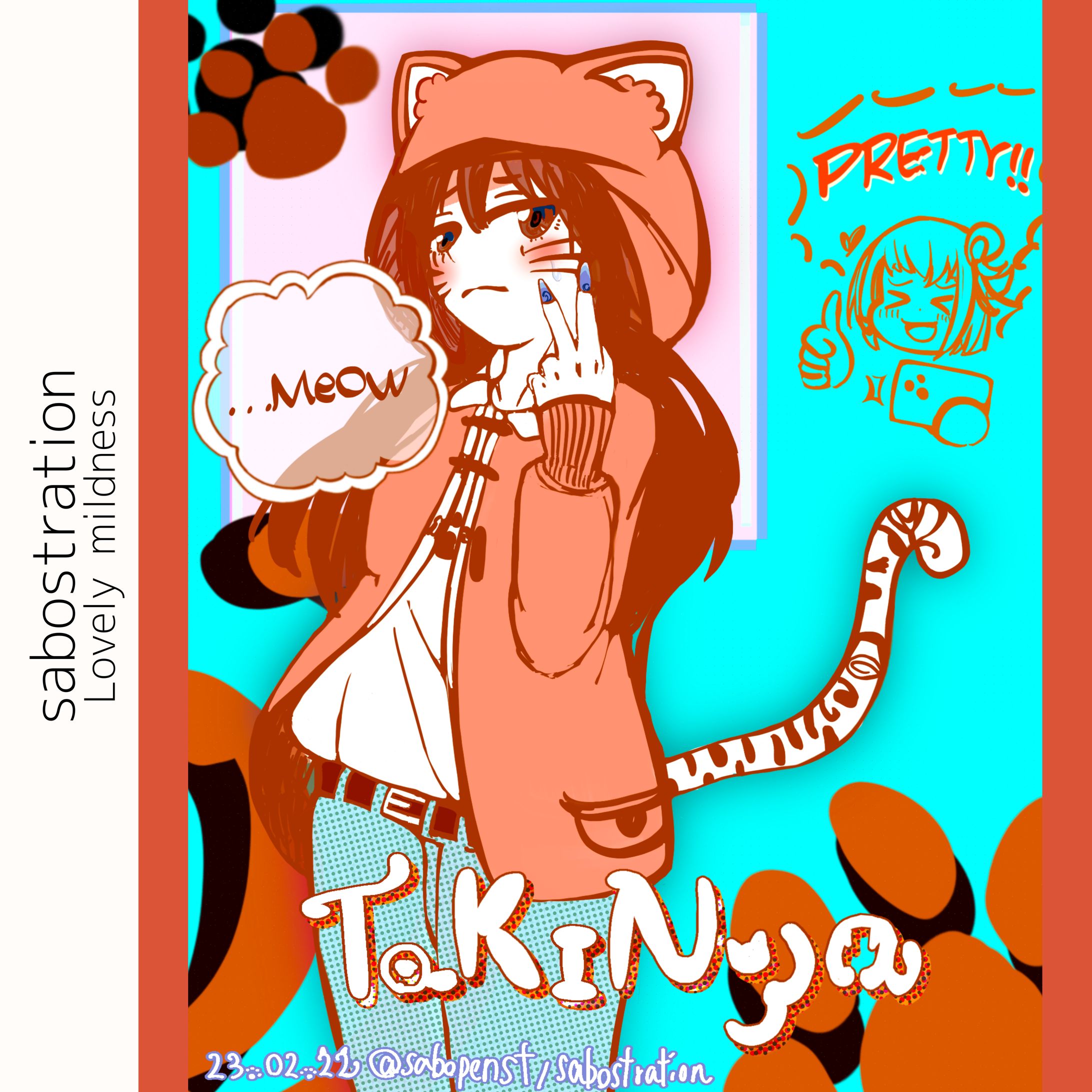 たき『にゃ』🐈🐾【リコリス・リコイル】-1