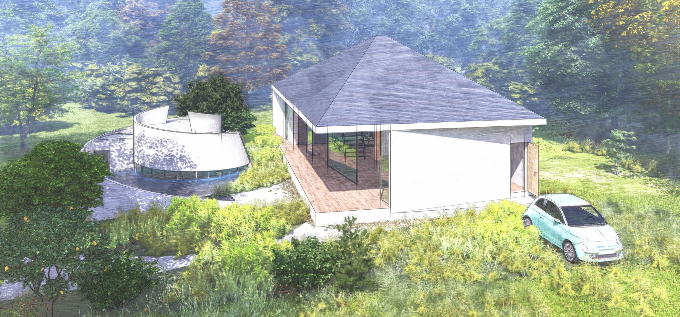 離れの設計課題-1