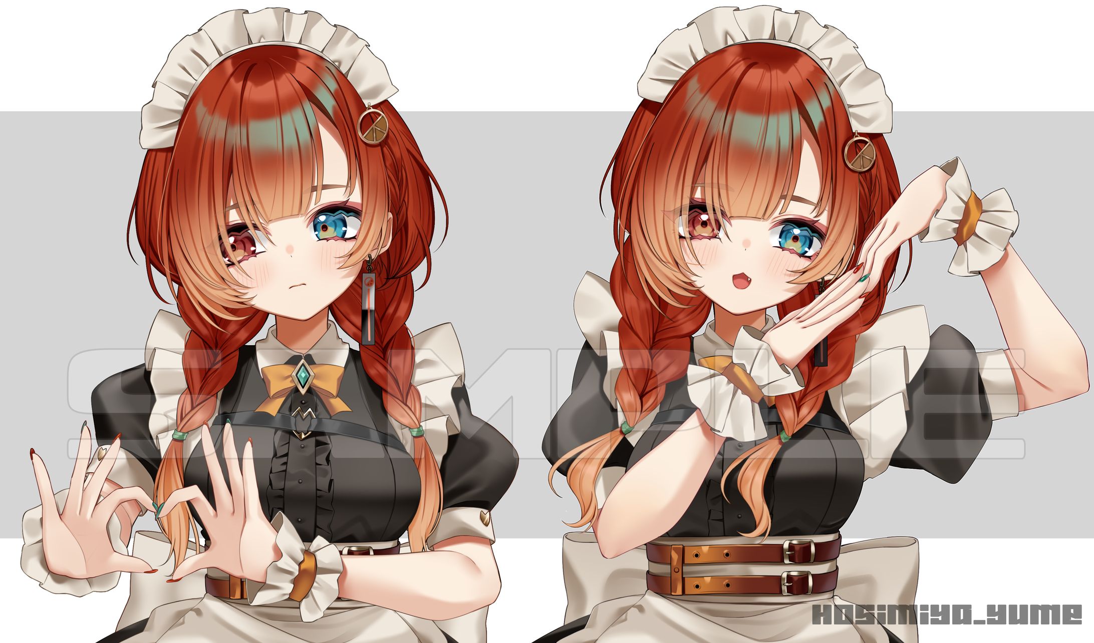 【巫神こん様】モエチャッカファイア歌ってみたMVイラスト-1