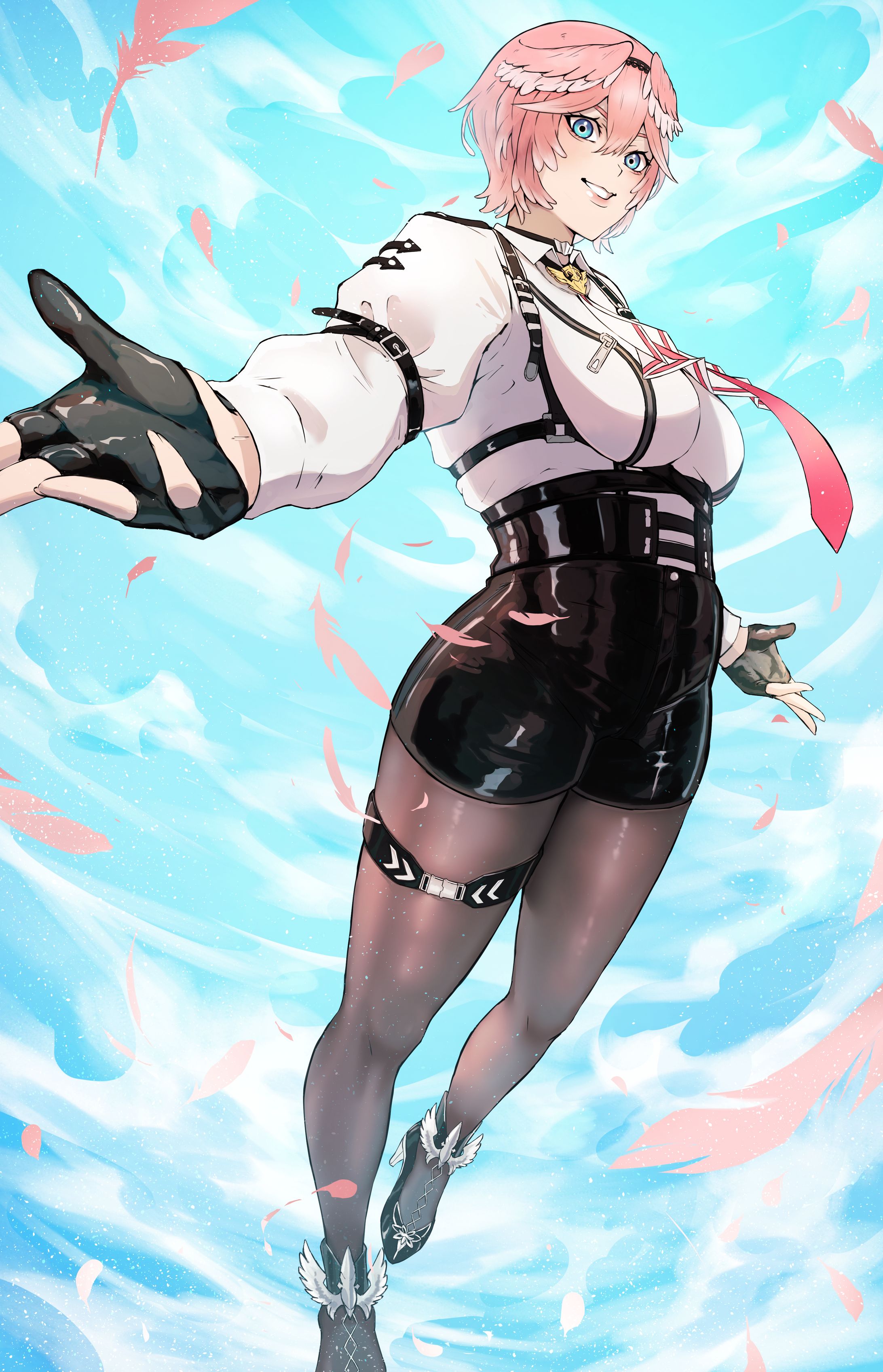 ＜ホロライブ＞鷹嶺ルイ イラスト-1