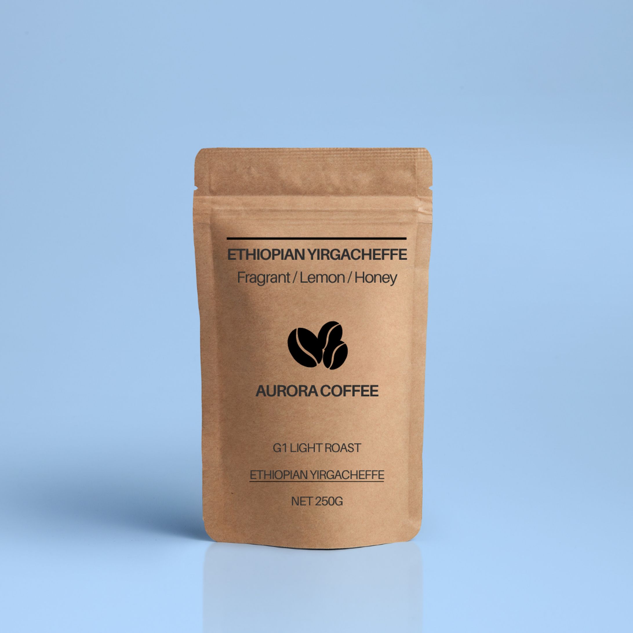 コーヒーのパッケージデザイン-1