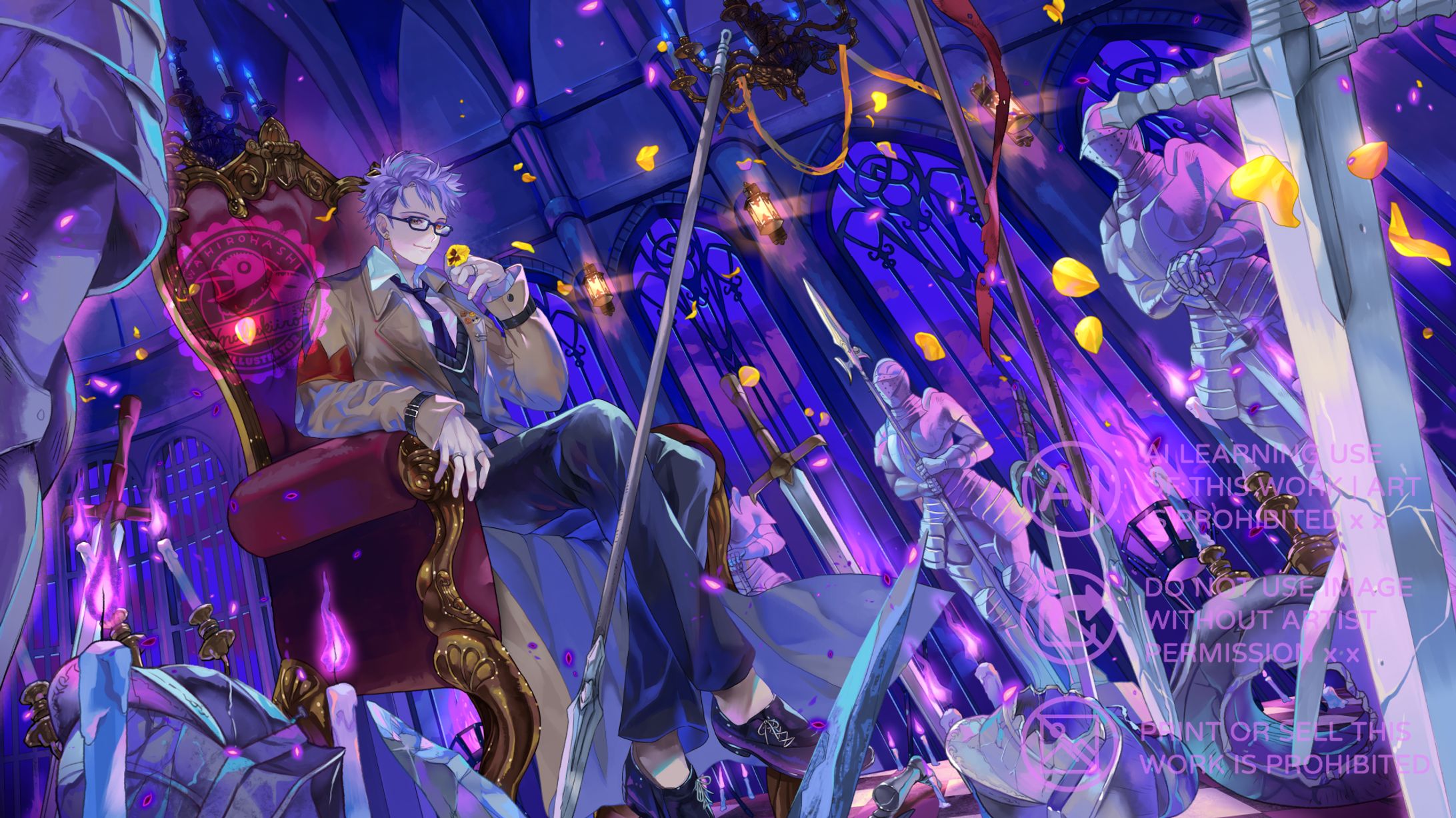 【海外】【Ares様】待機画面イラスト-1