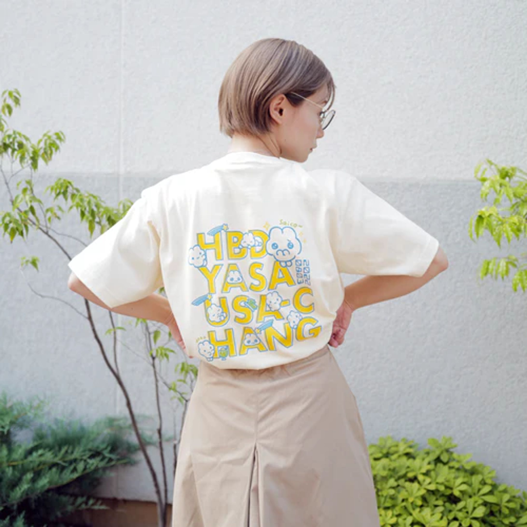 STINGS やさうさちゃん 生誕祭記念Tシャツ-1