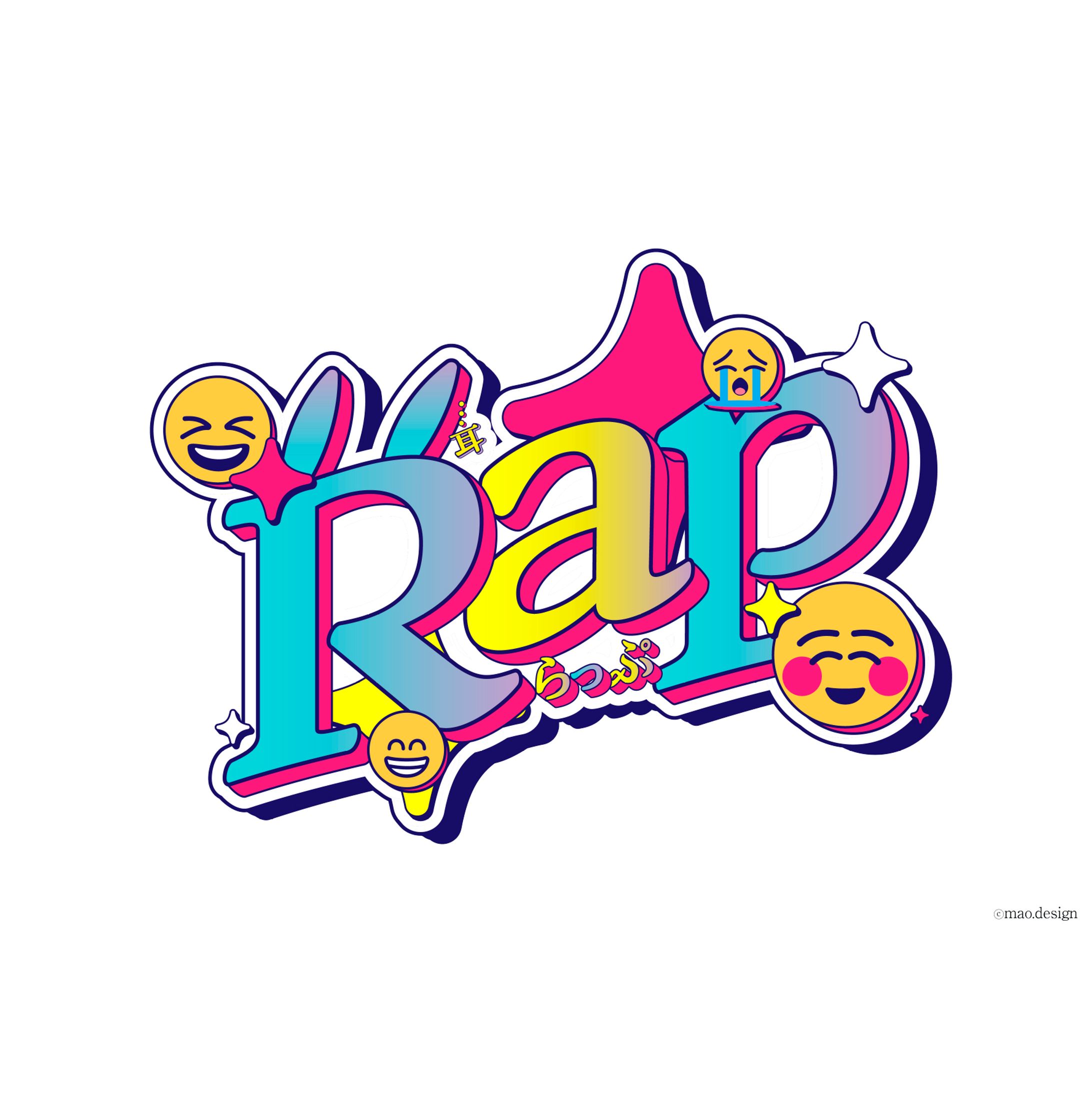 「Rapちゃん」ネームロゴ-1