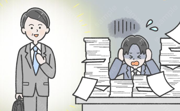 sdイラスト、会計・監査