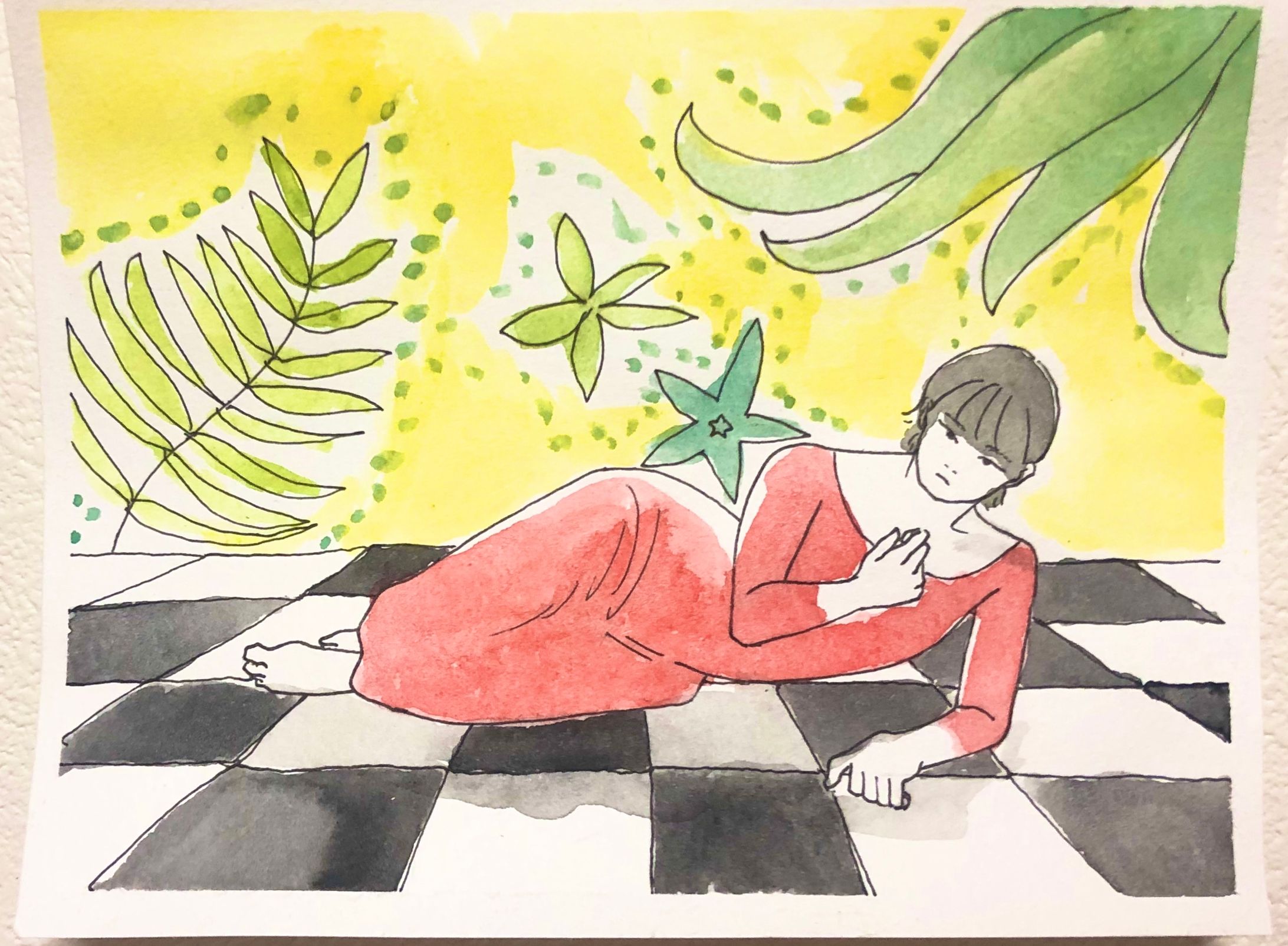 髪の短い人-1