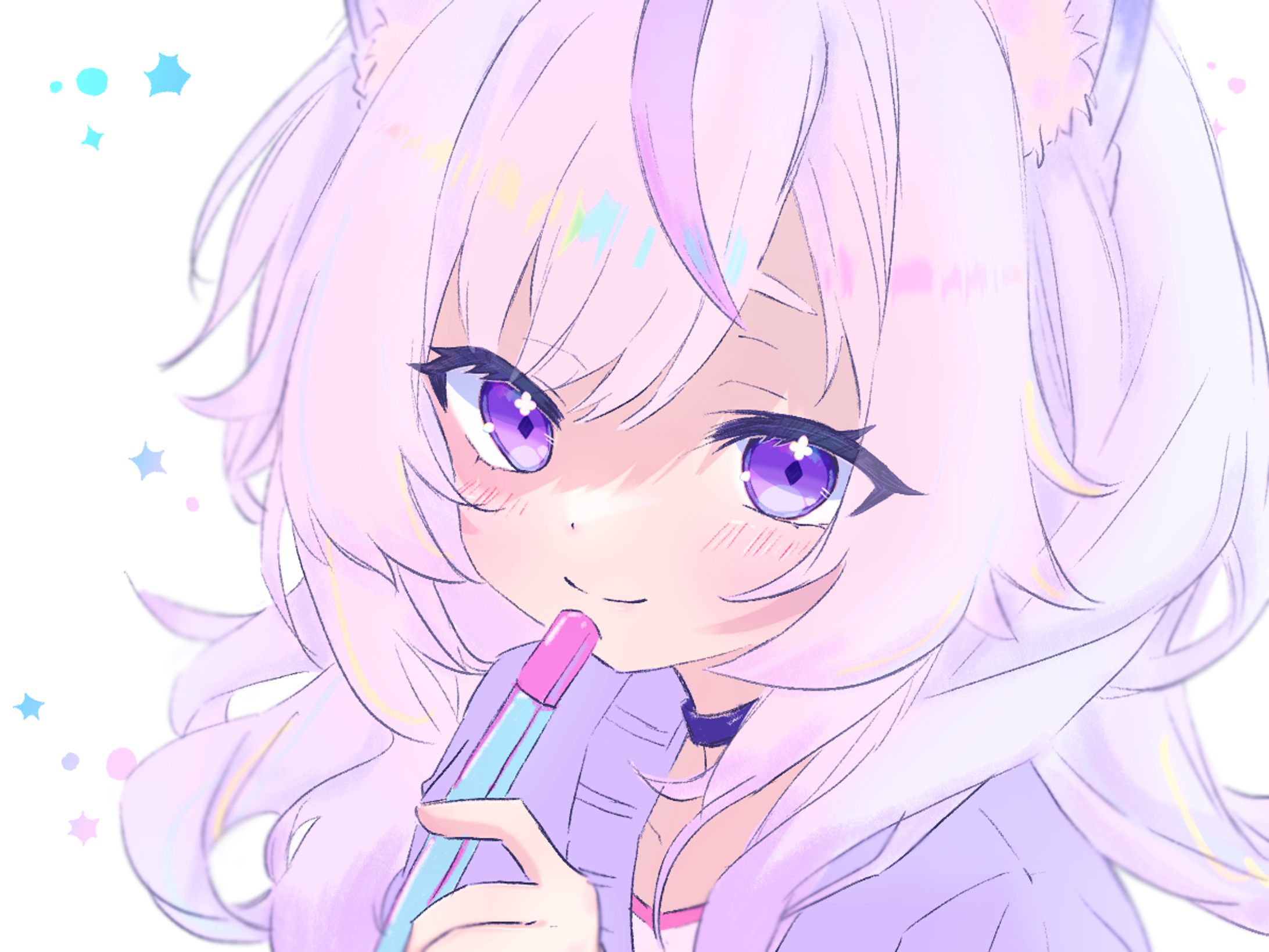 ラフ画風イラスト-1
