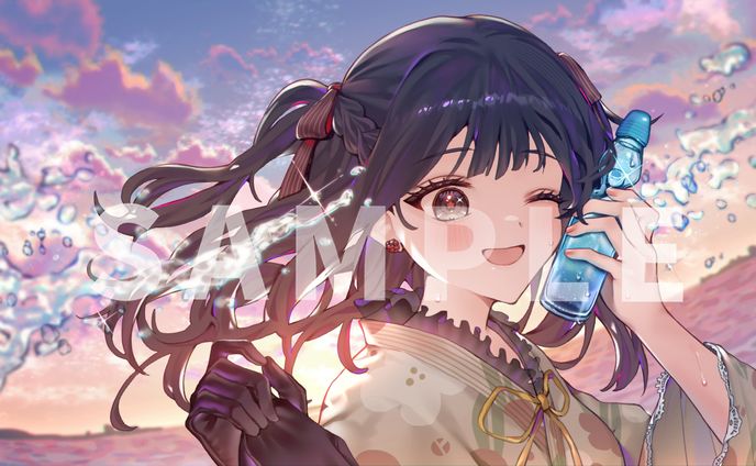 椿愛玲子様　一枚絵