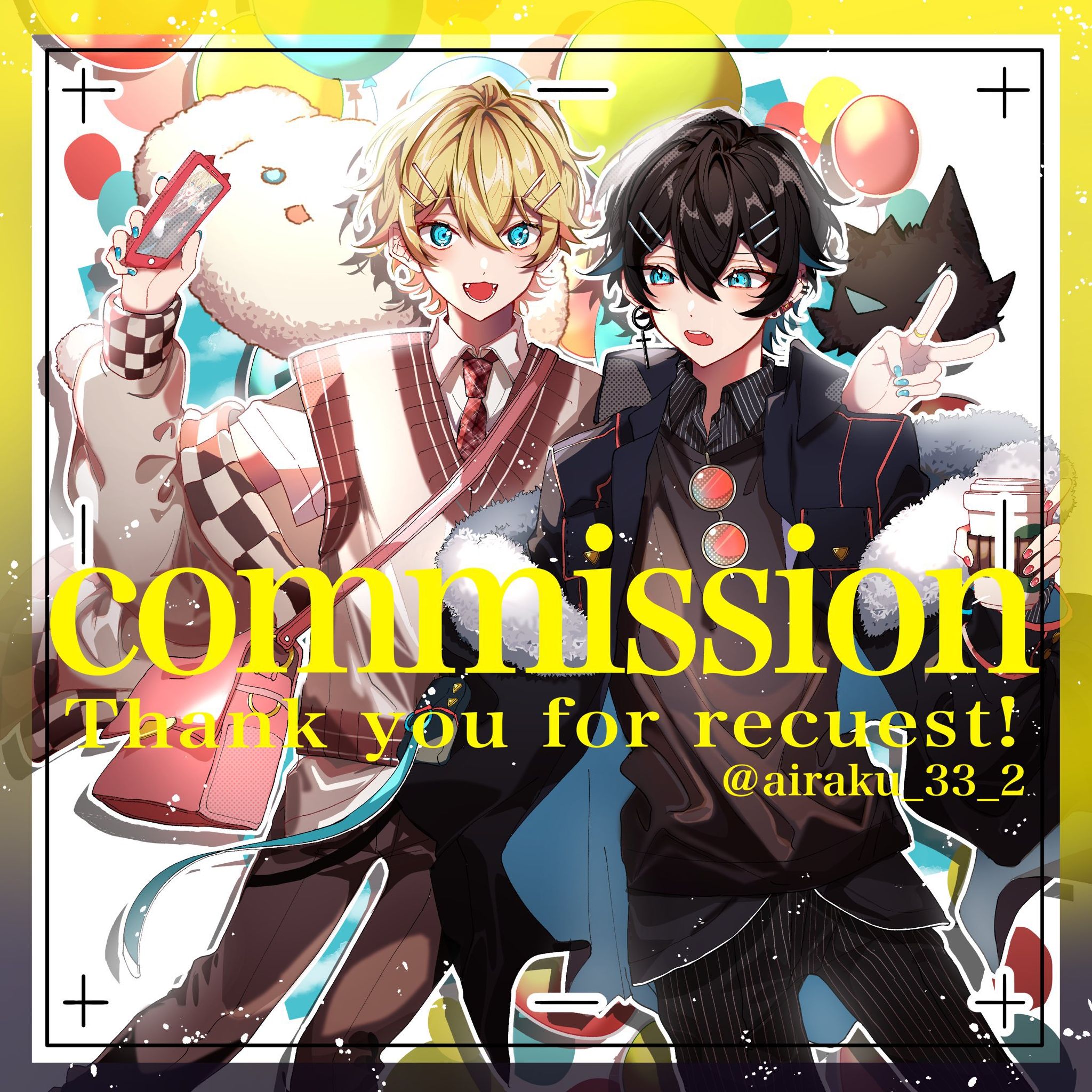 オリジナル/skebご依頼-1