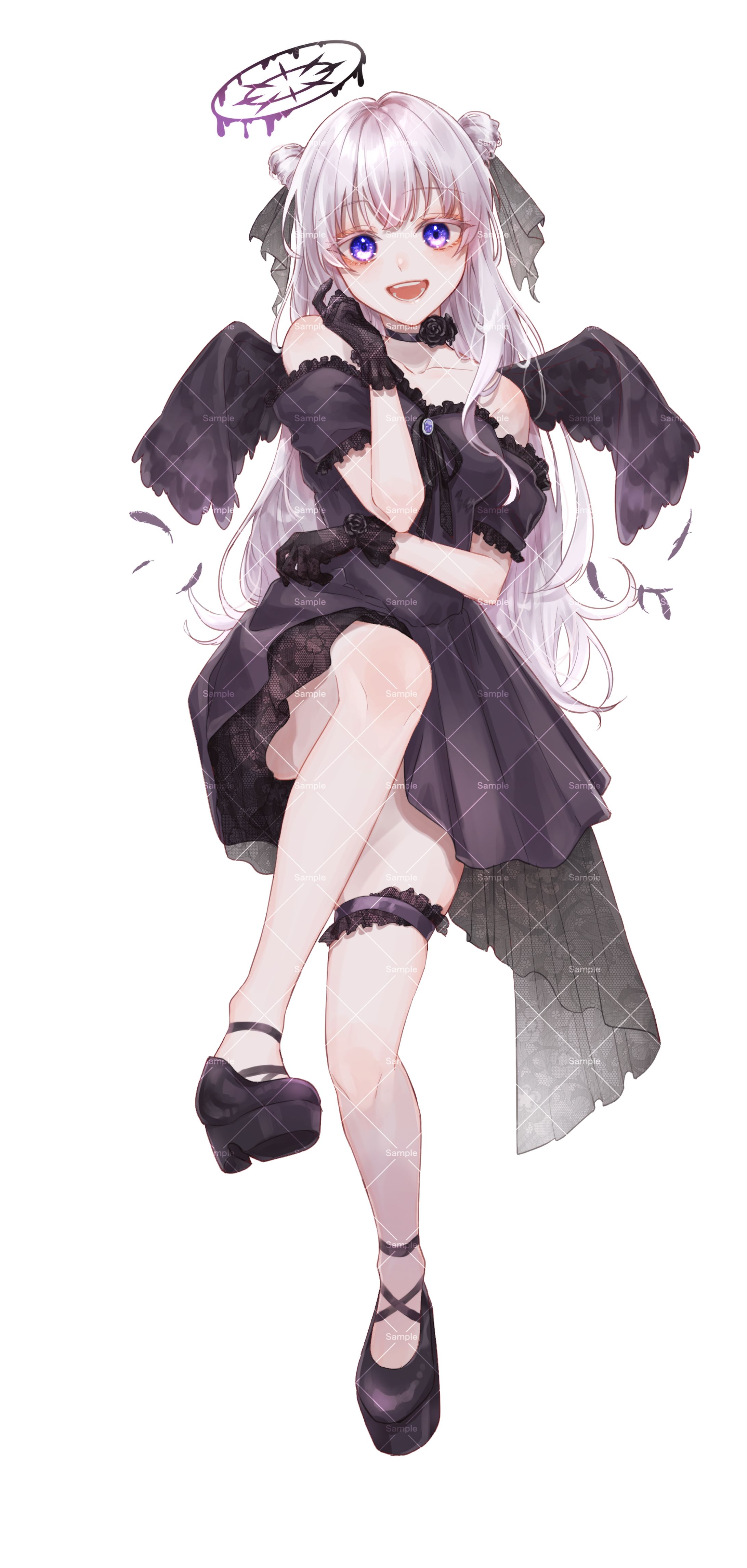 IRIAM立ち絵（表情差分）-1