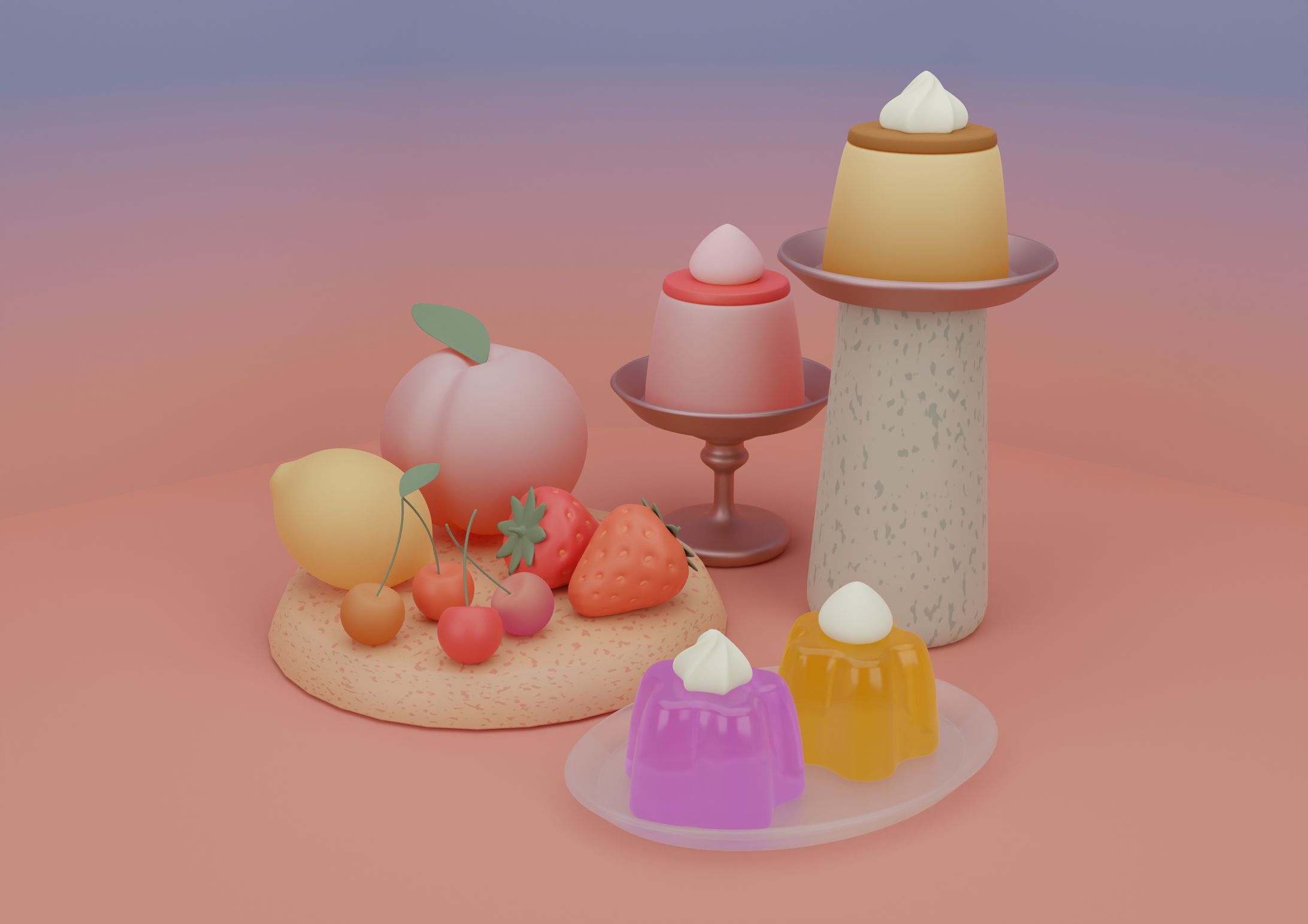 自主制作　3DCG #3-1