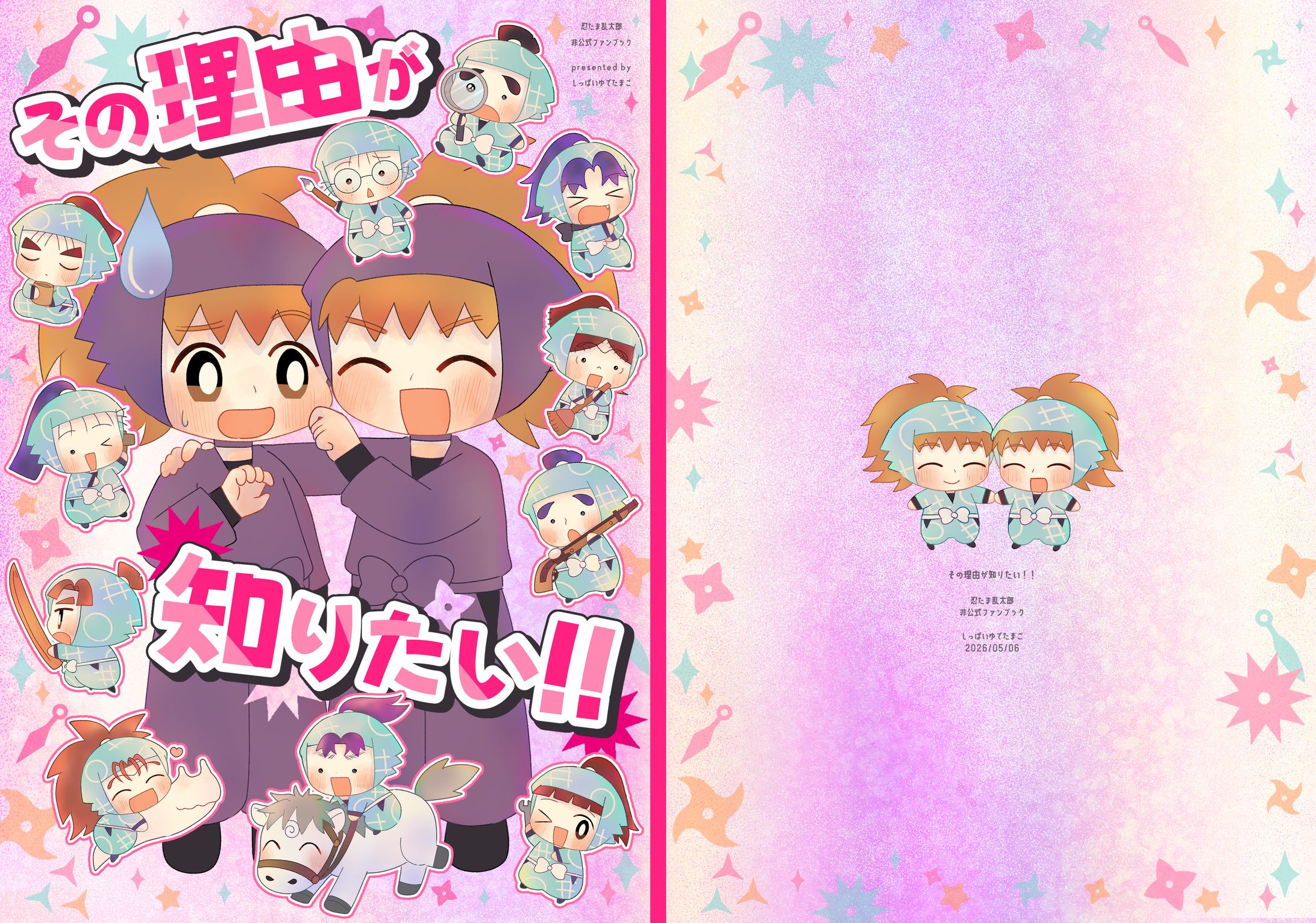 同人誌表紙装丁_特殊装丁／ポスターデザイン-1