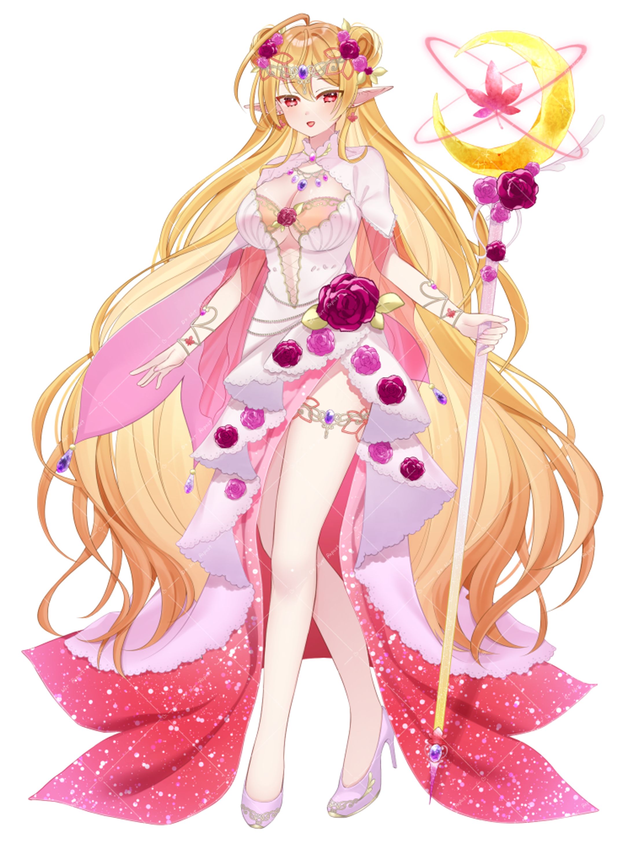 【works】メイプルリーフ様　立ち絵-1