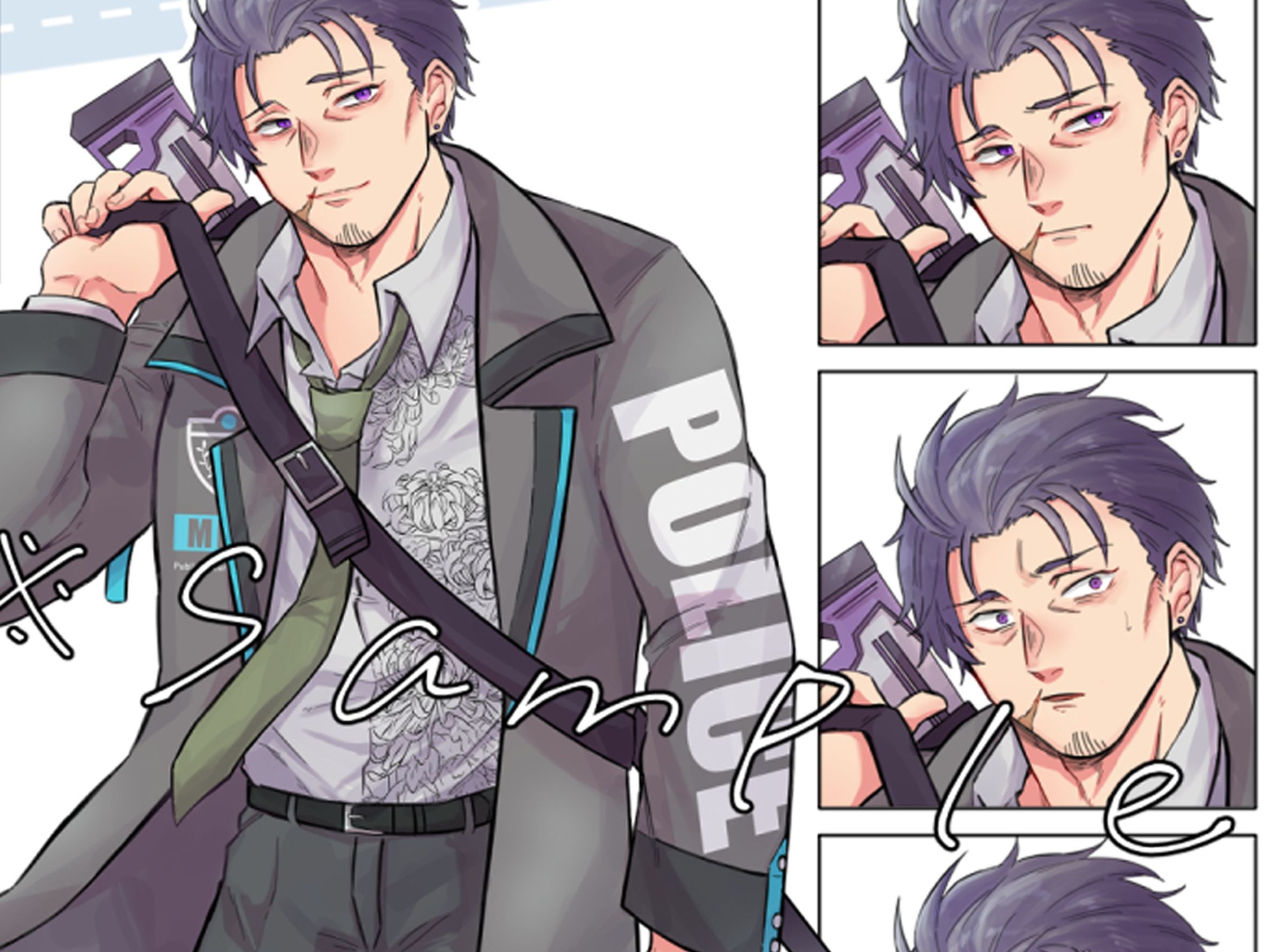 イラスト制作の流れまとめ(TRPG立ち絵)-1