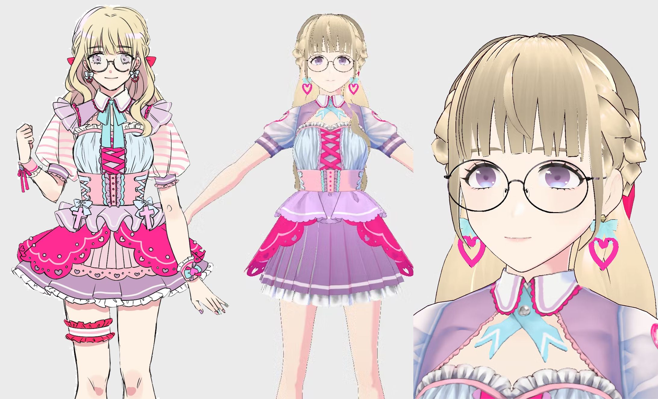 衣装デザイン・3Dモデリング(2020～)-1