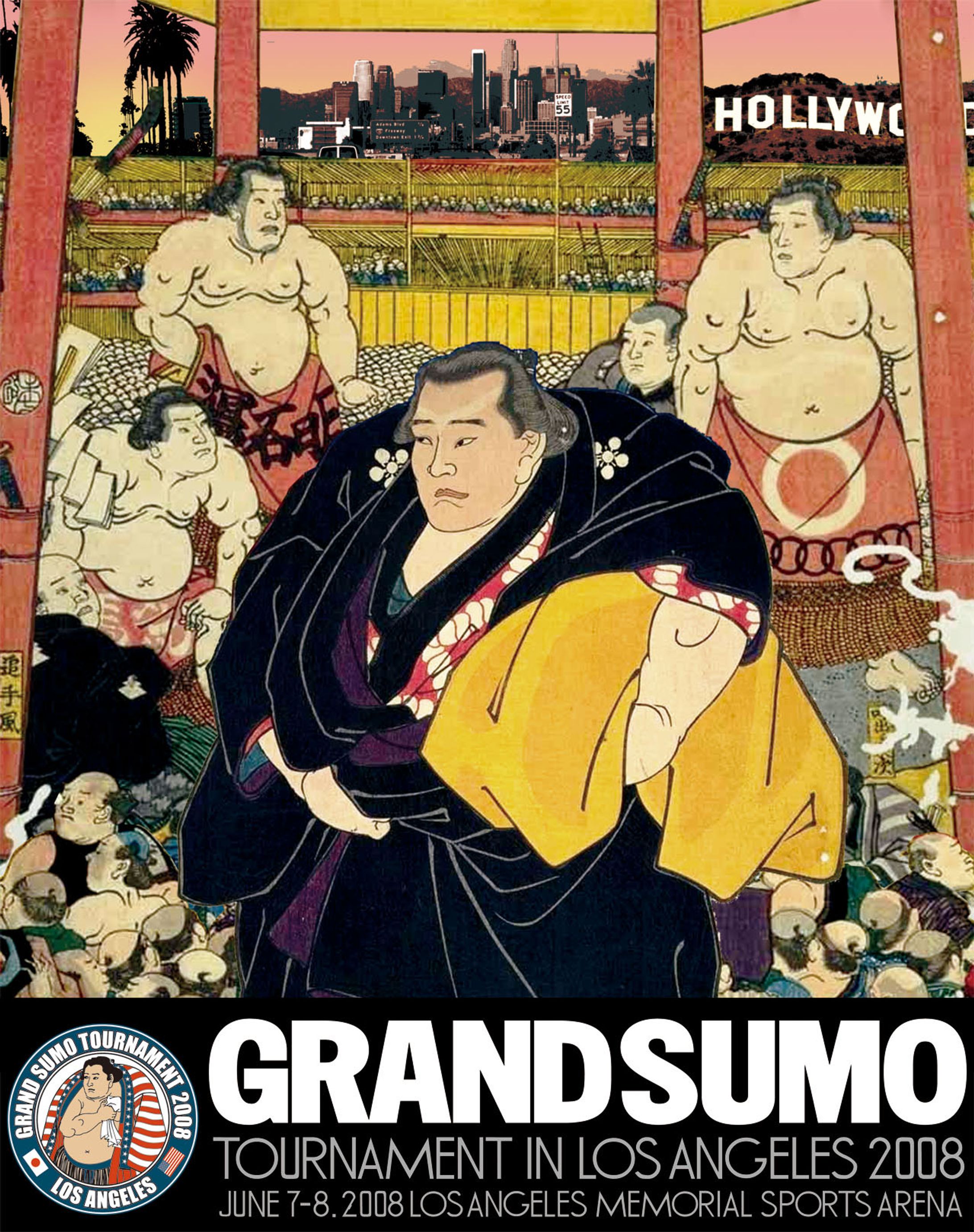 大相撲『Grand Sumo Tournament in LA 2008』-1