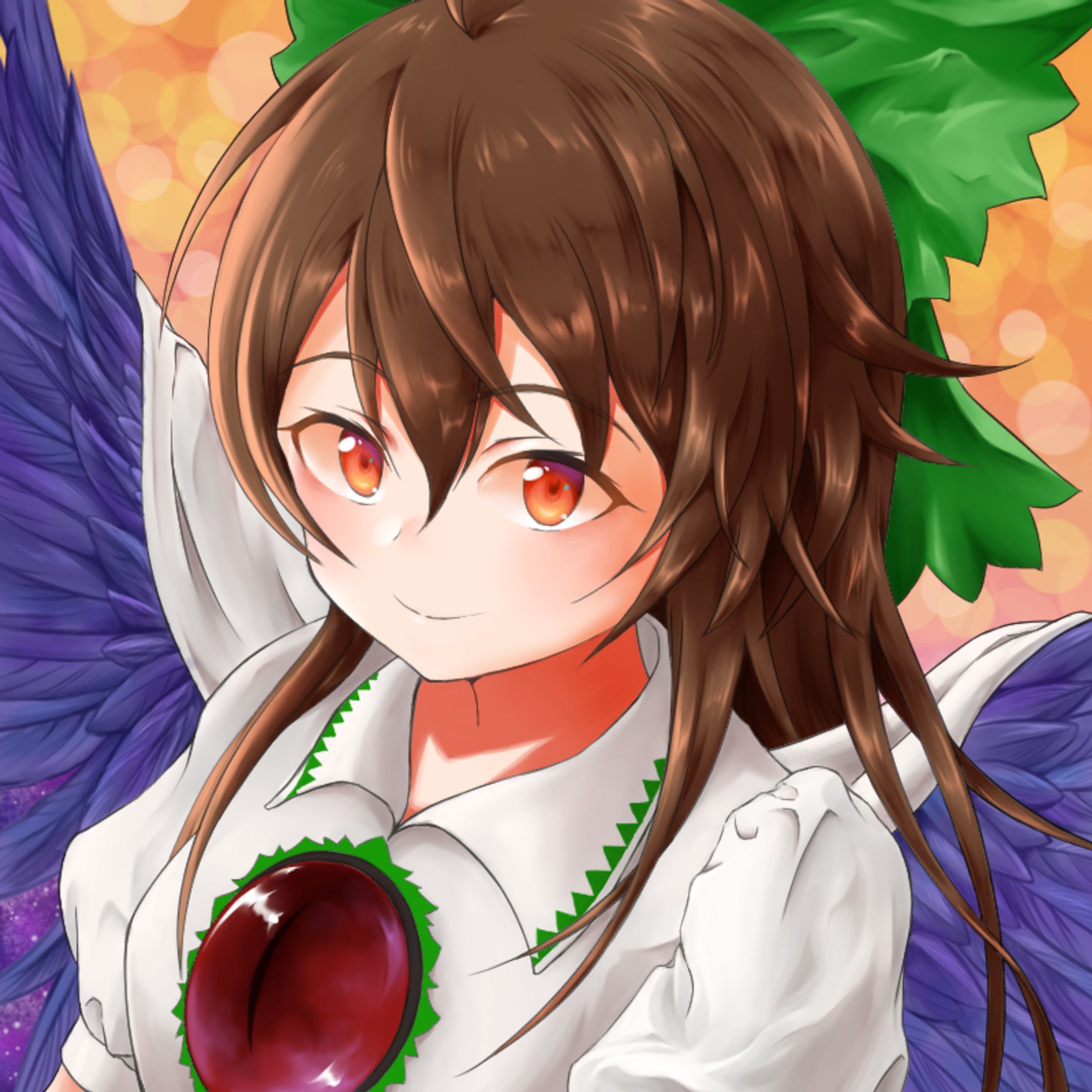  Twitterアイコン「霊烏路 空」-1