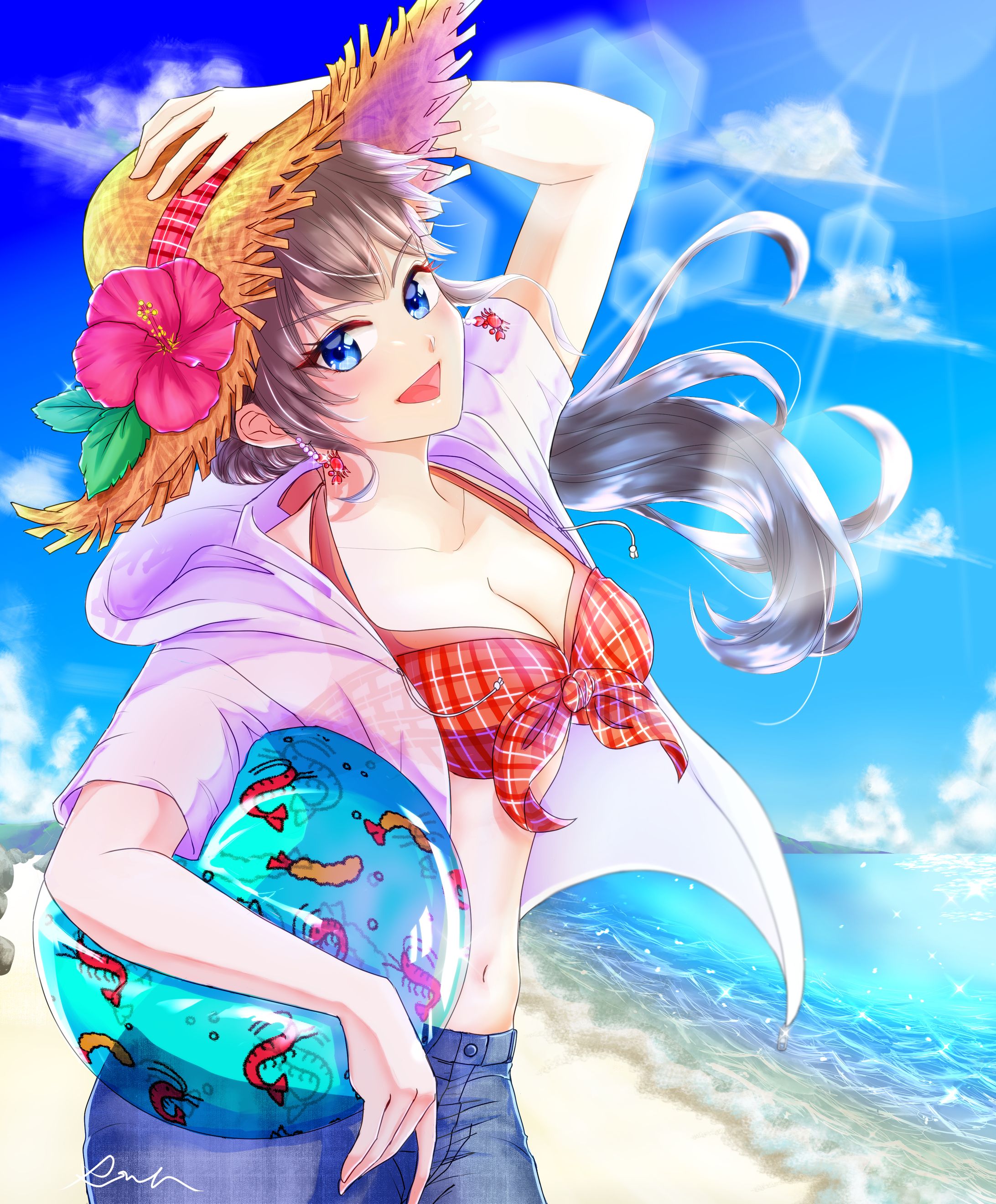 夏の女の子-1