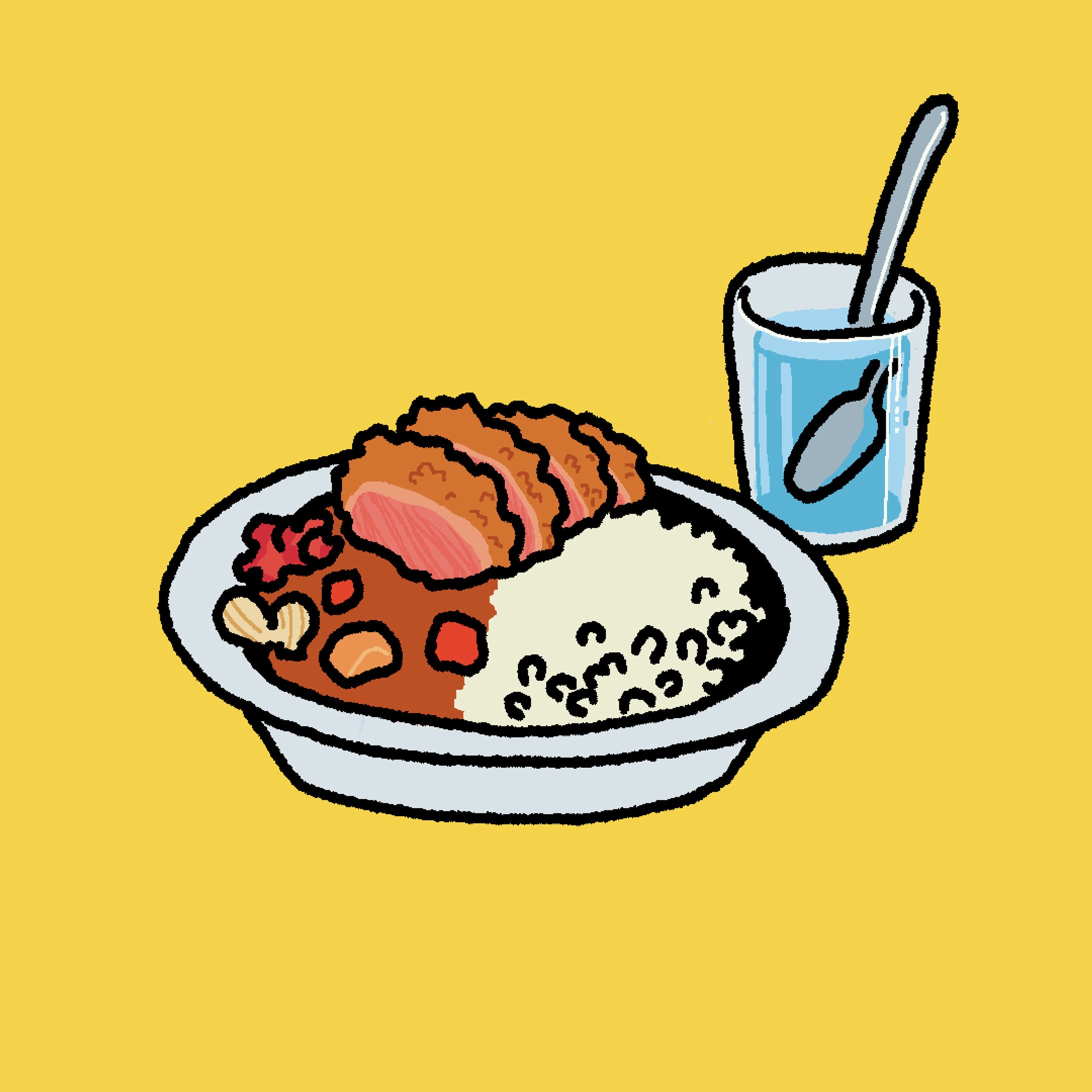 カツカレー-1