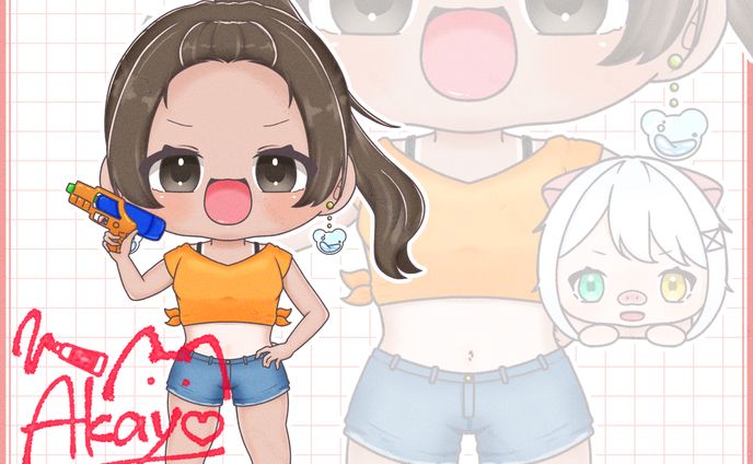 夏服 ミニキャラ