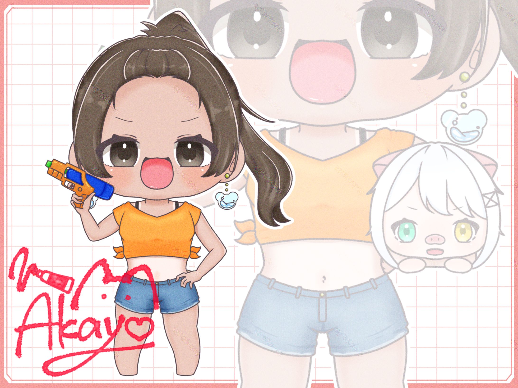夏服 ミニキャラ-1