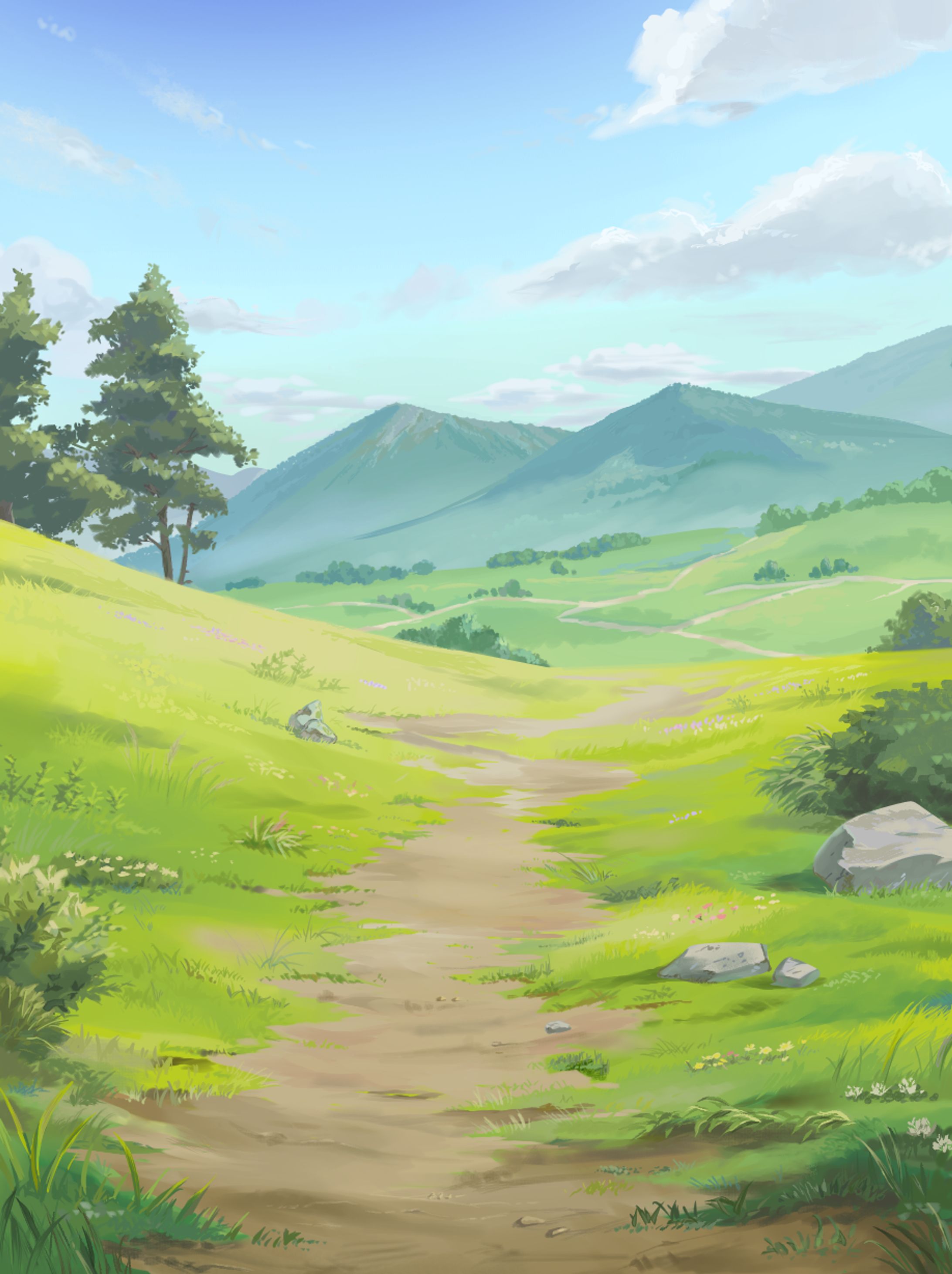 風景山道/一次創作-1