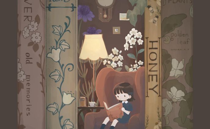 My bookshelf 

toudou＿＿＿＿＿＿＿＿＿＿illustrator

#イラスト好きな人と繋がりたい #illustration #イラスト　#アンティーク #oldbooks #plants #flowers #girls #antique #darkacademia #academia #イラストレーター #アンティーク好きな人と繋がりたい #イラストオーダー受付中 #秘密の部屋 #隠れ家 #ヴィンテージインテリア　#いらすとぐらむ #おえかきぐらむ