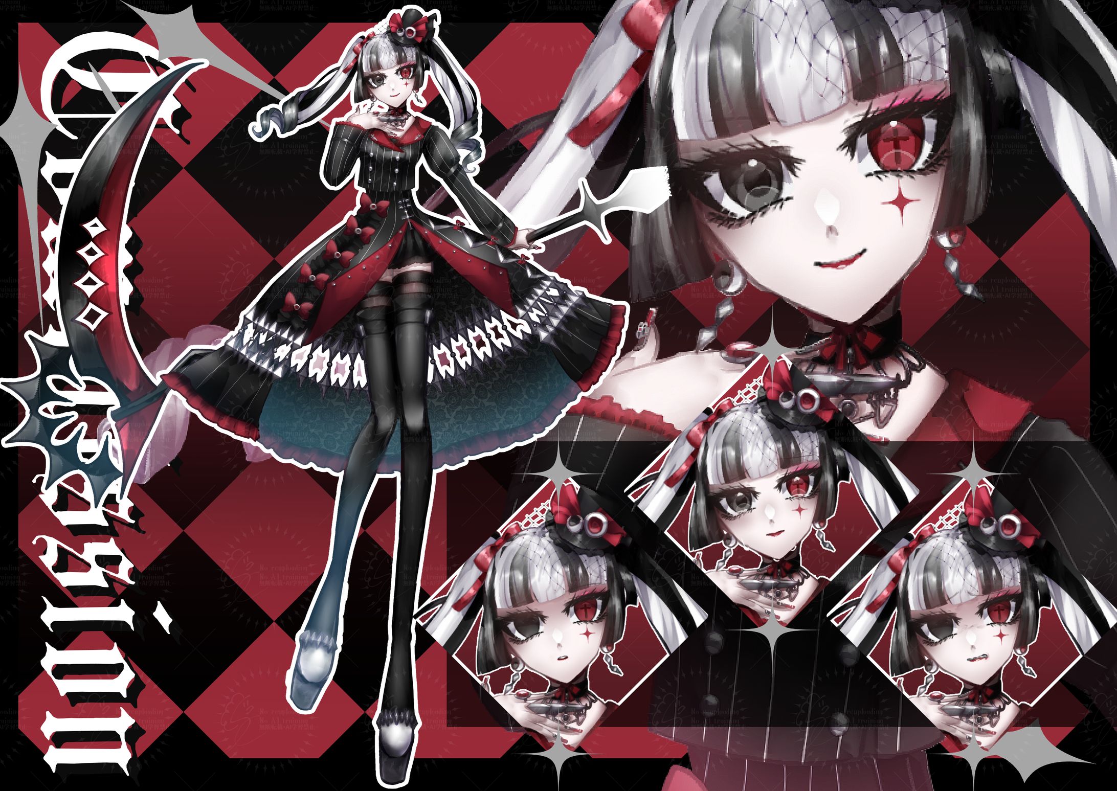 Vライバー様キャラクターデザイン-1