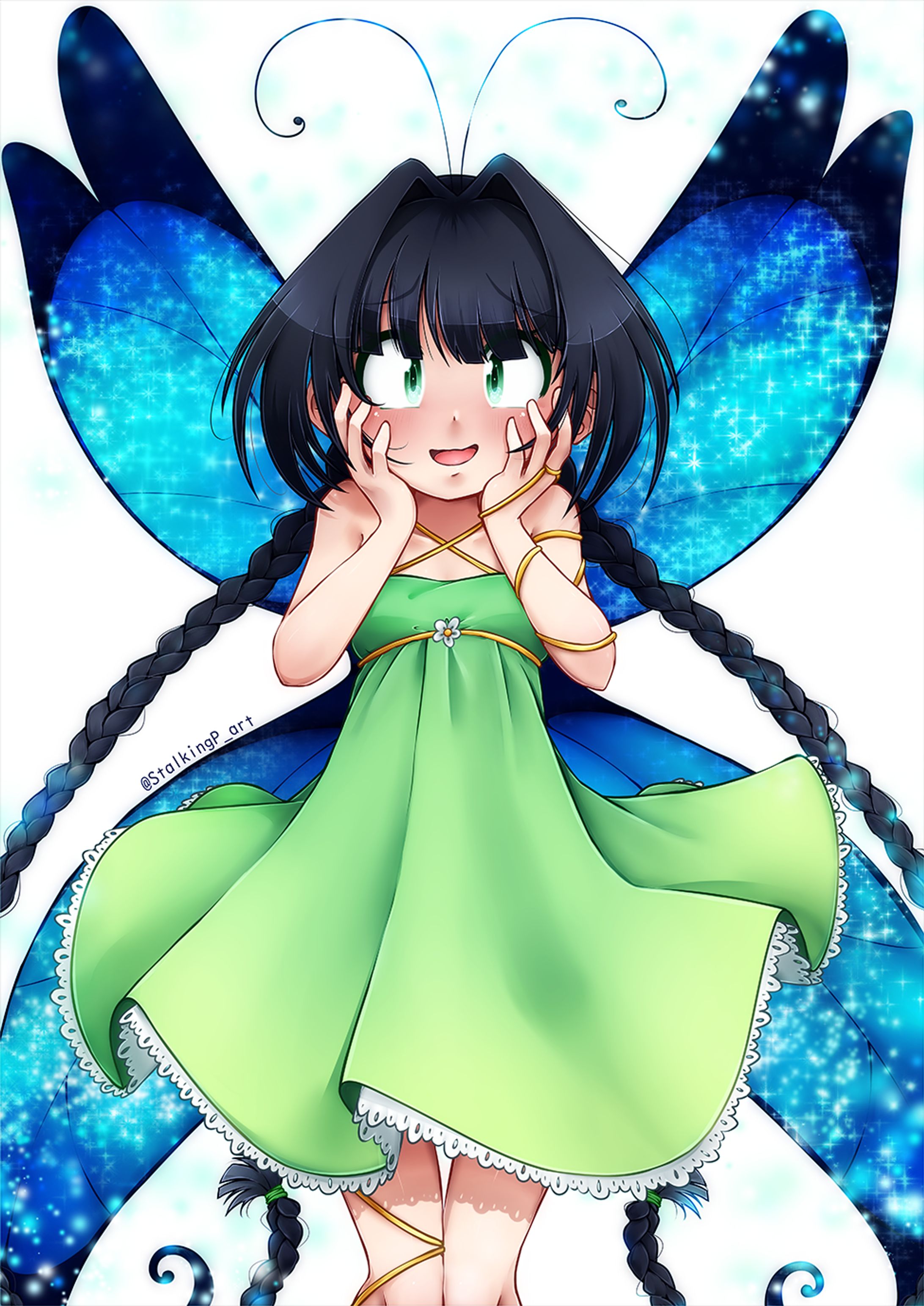 まほうちょうちょうロミナ『renewal・再印刷表紙イラスト』-1