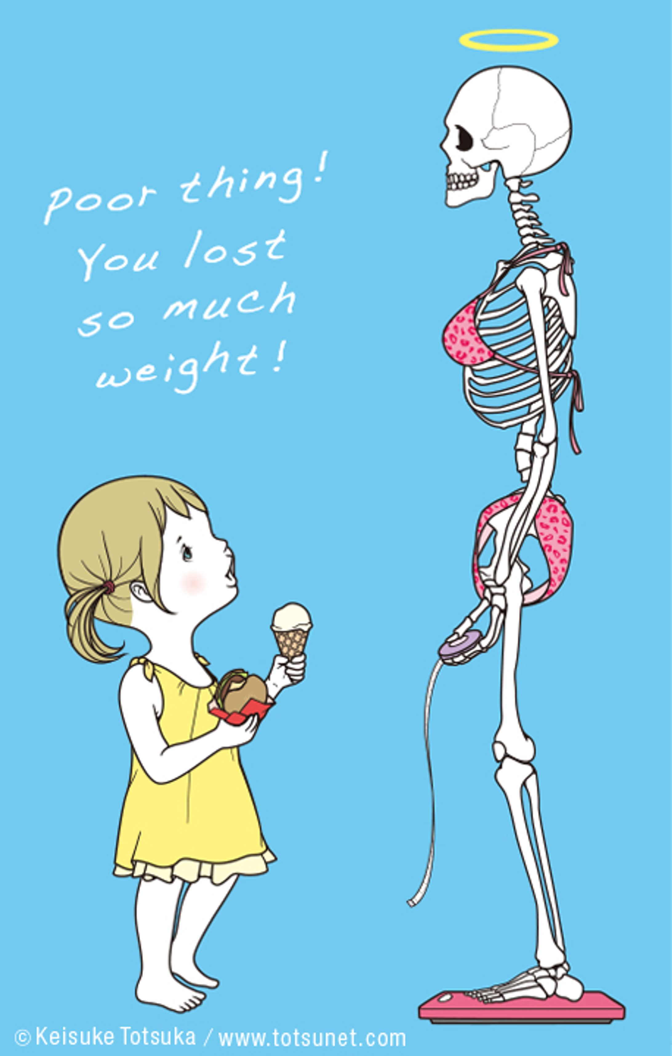 オリジナル作品／可哀想にダイエットし過ぎちゃったのね-1