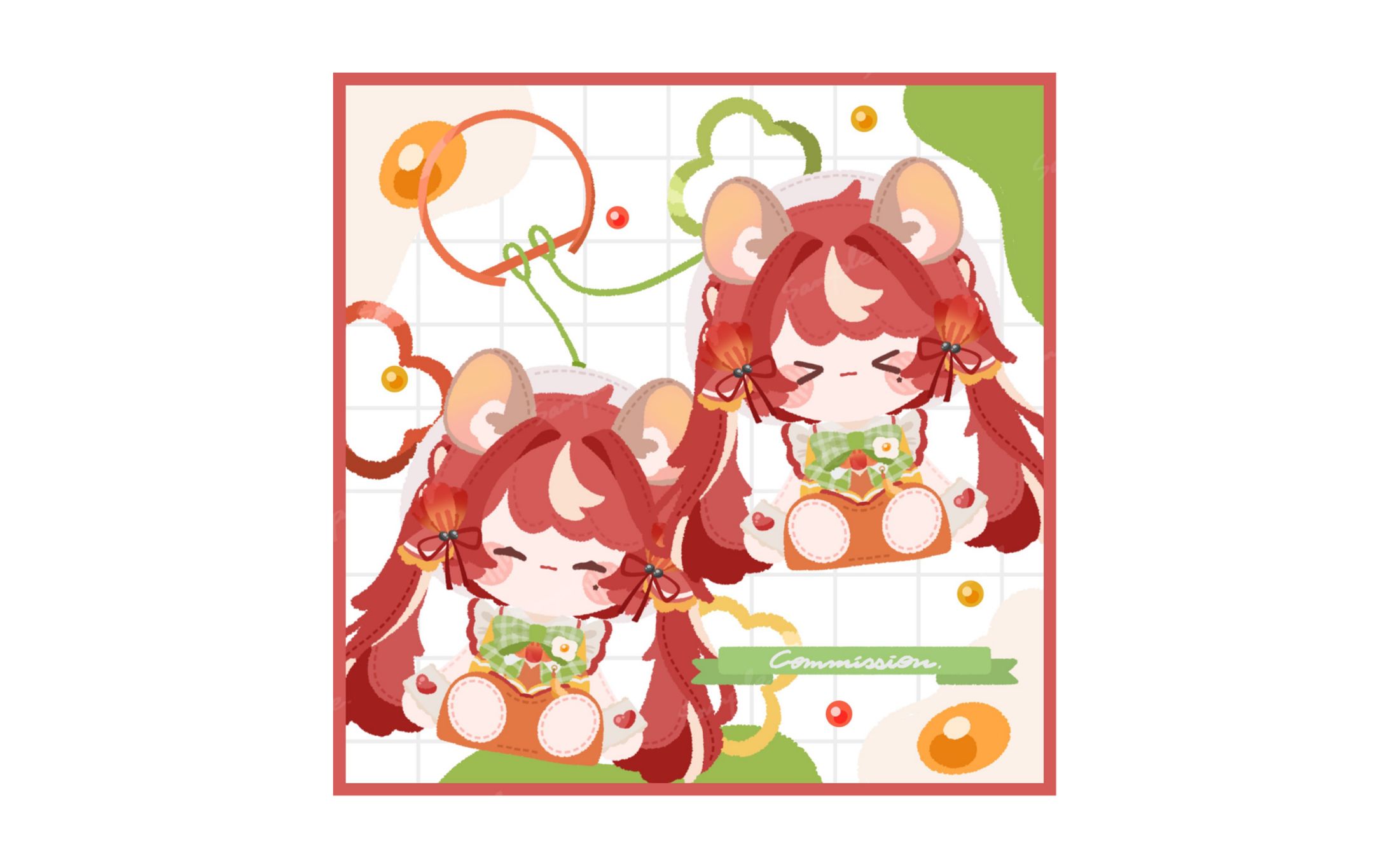 ぬいぐるみ風イラスト#4-1