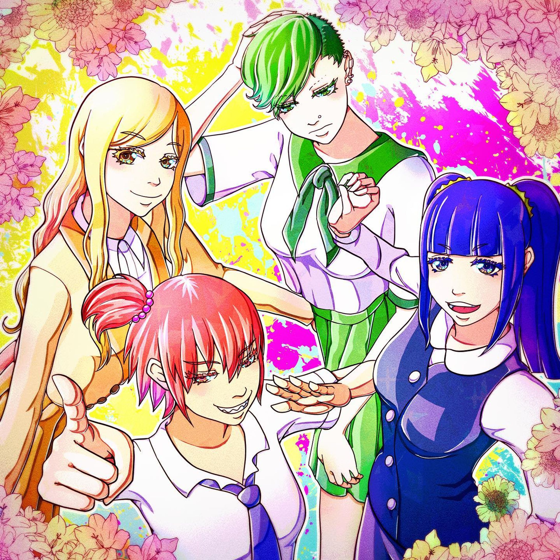 ✨🌸Twaddle☆Tracers🌸✨
JIJI❤️BEBE💙NONO💛GAGA💚

＊
＊
＊

トワトレの皆さん🌸✨
ジジ❤️べべ💙ノノ💛ガガ💚

#mugenlogica #illust #illustrations #clipstudiopaint #character #characterart #characterillustration #characterdrawing #owncharacter #originalcharacter #myoriginalcharacter #digitaldrawings #digitalartworks #ipadart #ipaddrawings #イラスト #絵-1