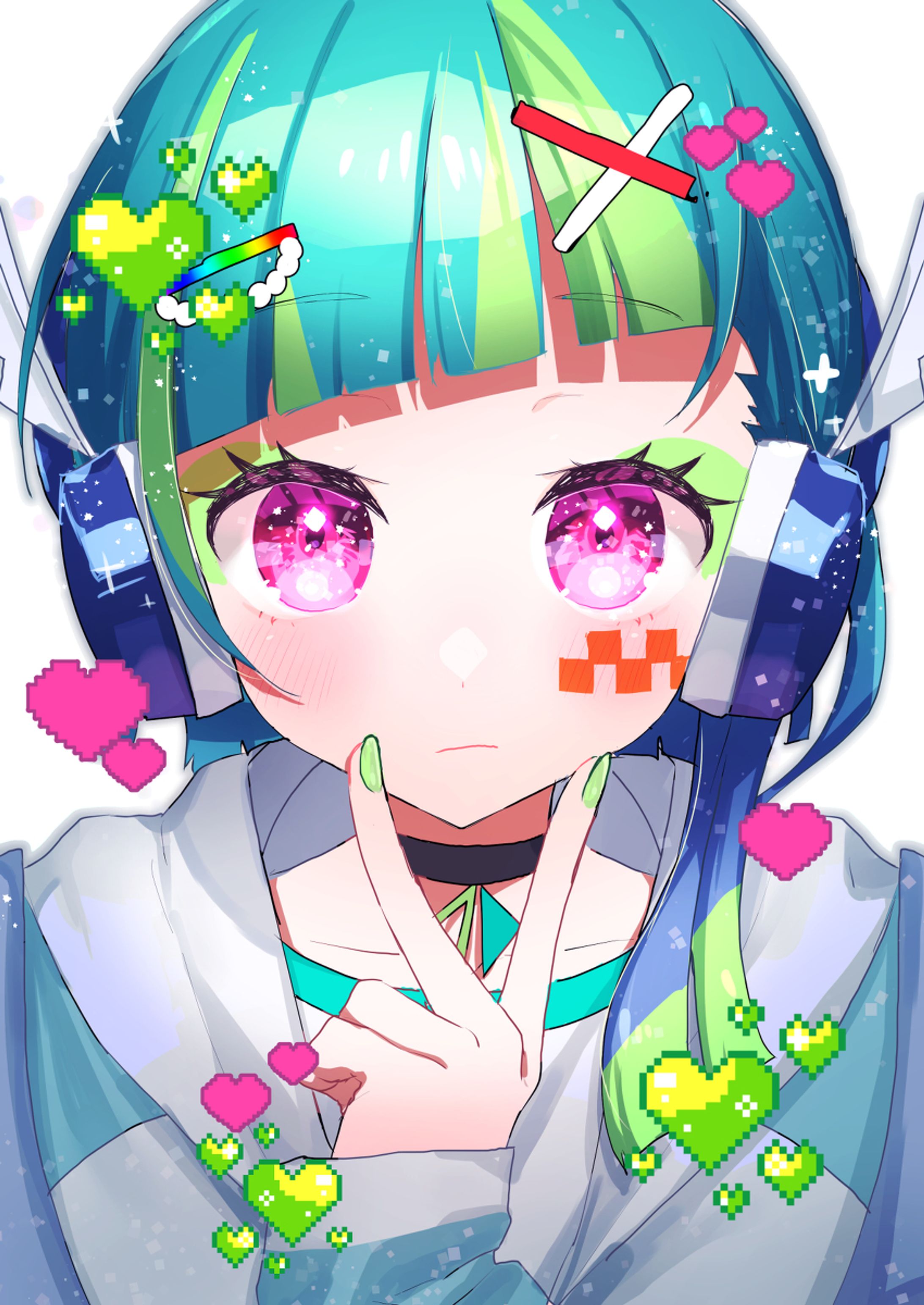 二次創作イラスト-1