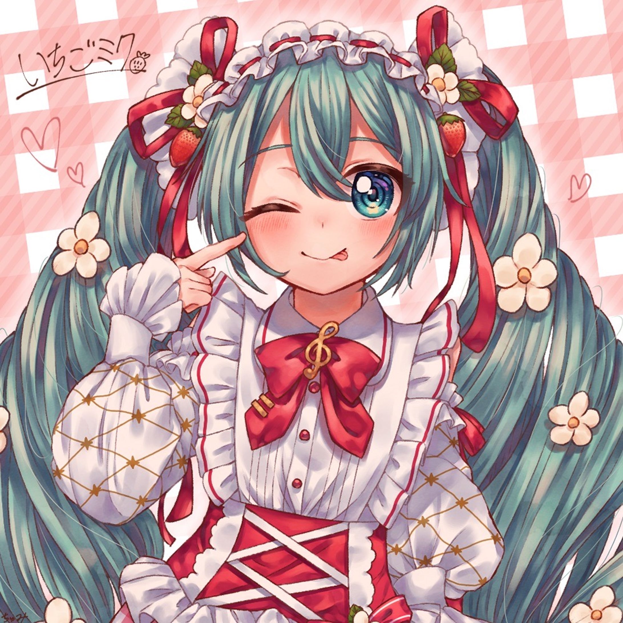 いちごミクちゃん-1