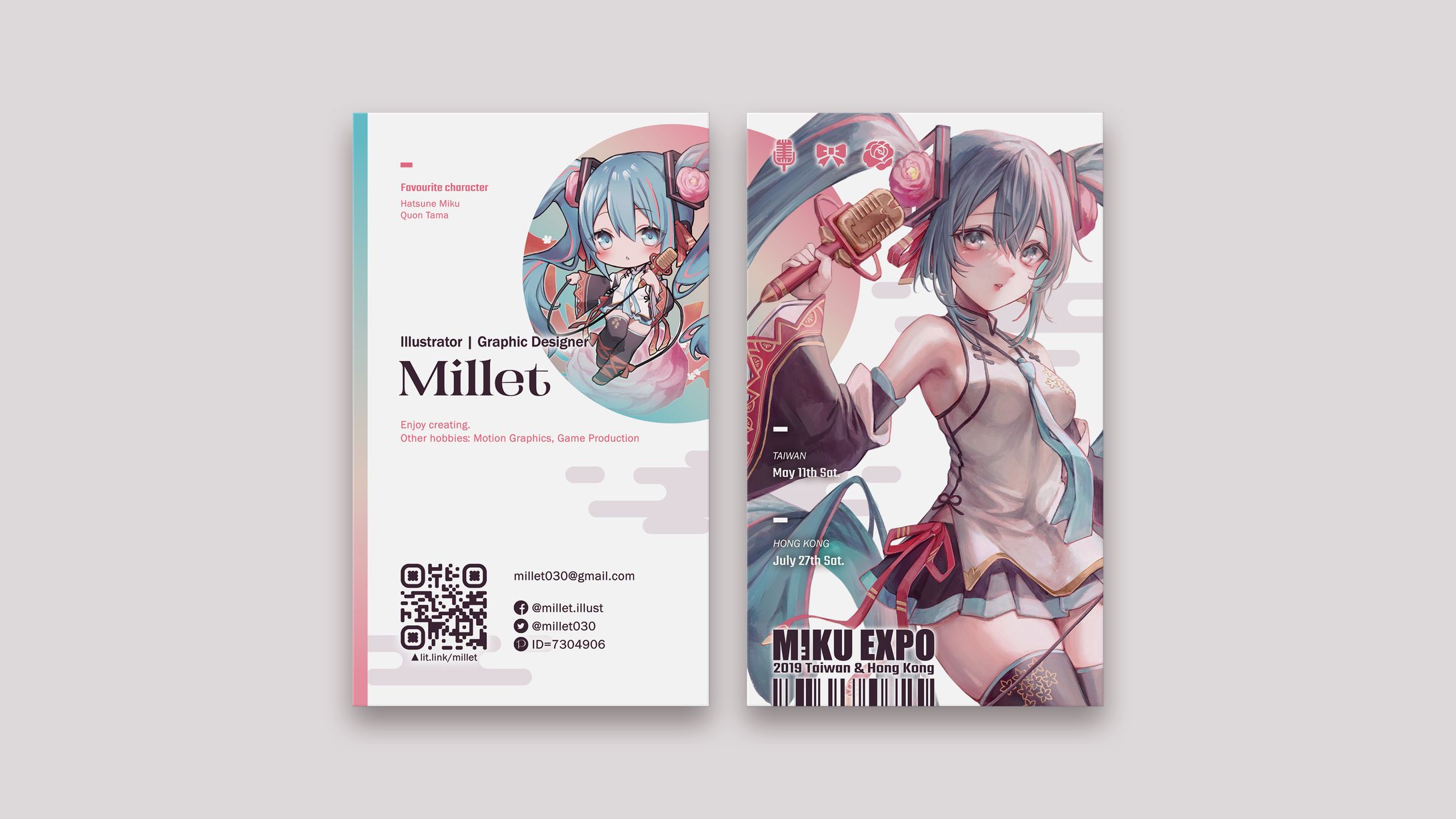 名刺デザイン｜Millet-1