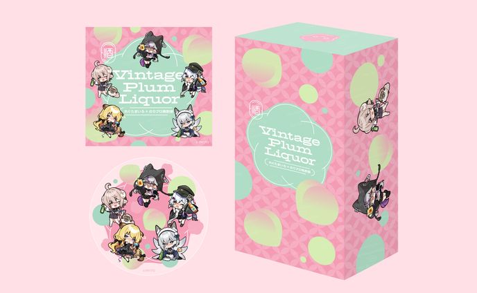 クランド×のりプロ『Vintage Plum Liquor れぐたまいろ×のりプロ晩酌部』/ PACKAGE & GOODS DESIGN