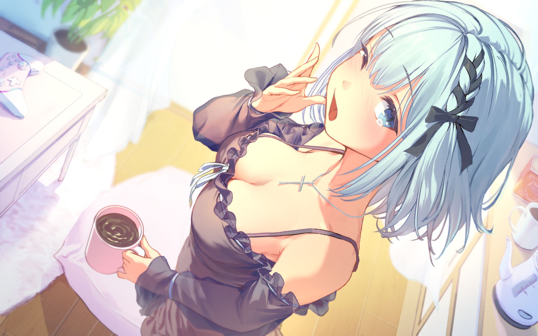 vtuberサムネイル　おはよ -1