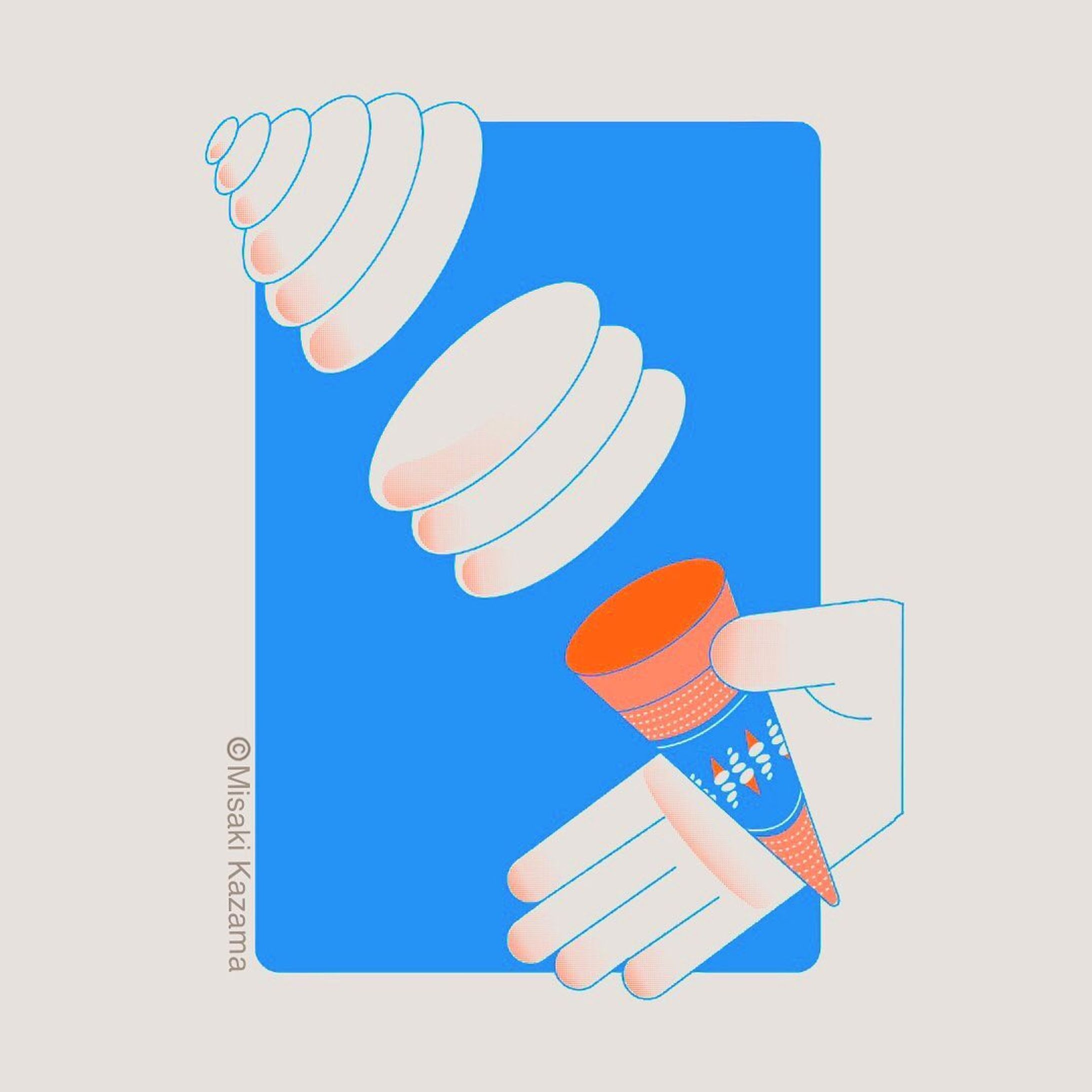 8月の絵

#illustration #art #graphicdesign #graphic #artwork #design #Japaneseart #icecream #イラスト #デザイン #アイス #アイスクリーム #ソフトクリーム-1