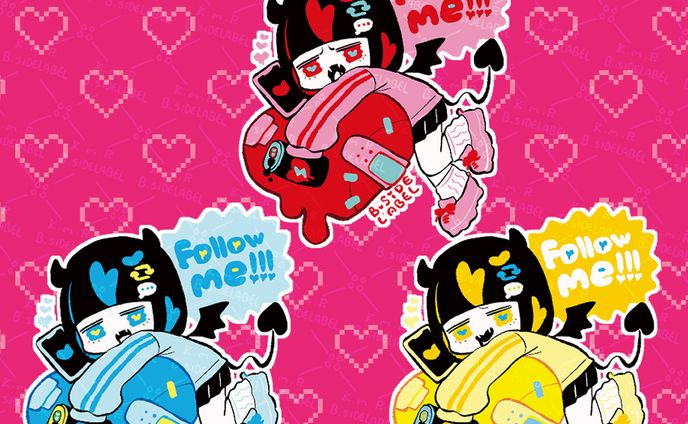 【B-SIDE LABEL】承認欲求悪魔・ミニキャラ