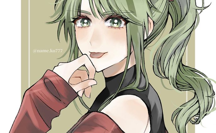 『ポニーテールは好きかしら？♡』
いつもと違う髪型っていいよね✨️
