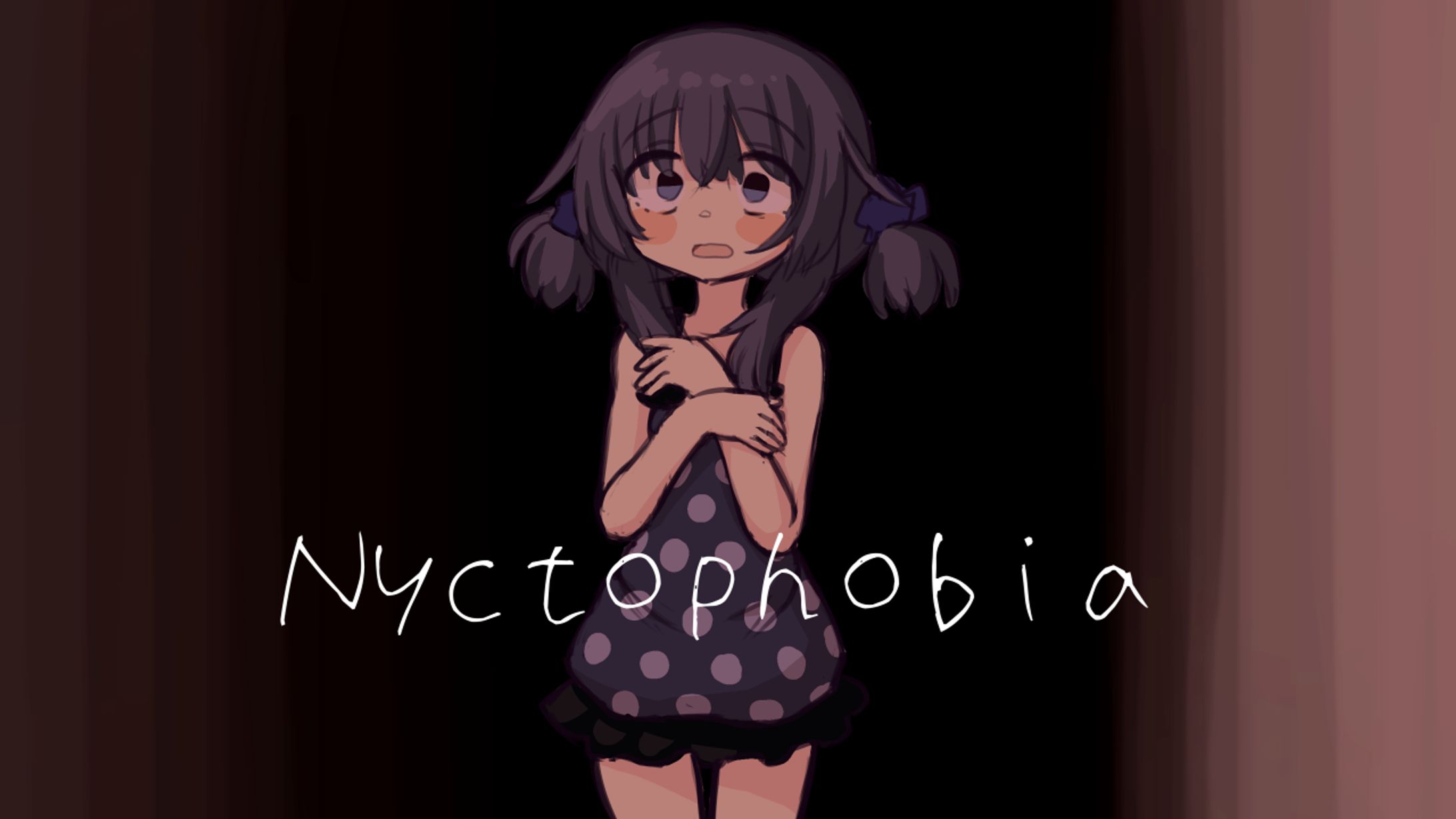 暗闇に怯える少女-1