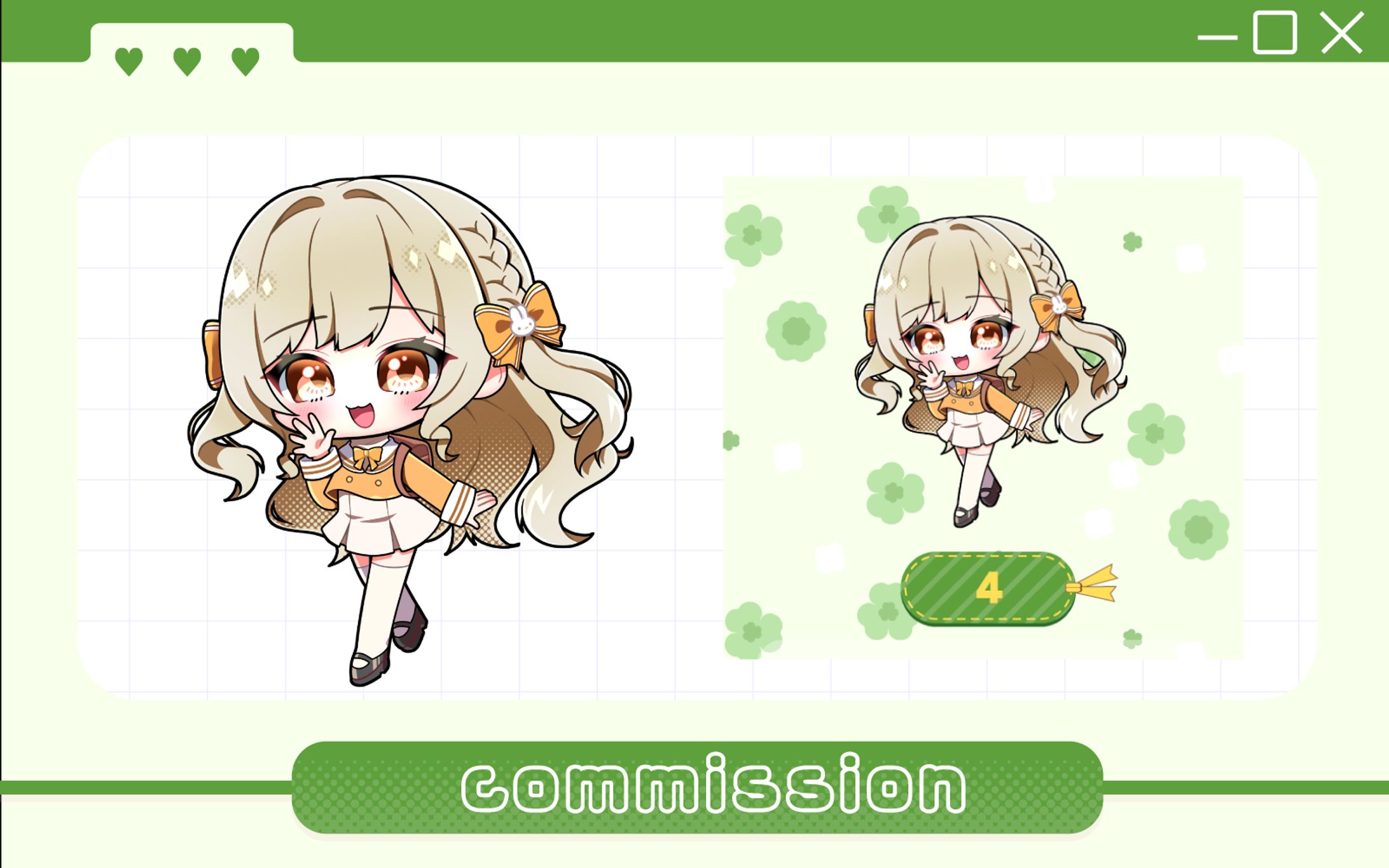 2026年4月　【oshimy】様　配布カレンダーイラスト-1