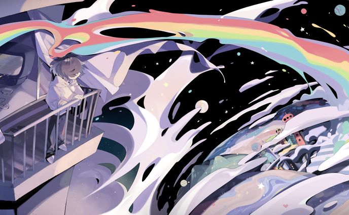 『In My Heart』ジャケットイラスト