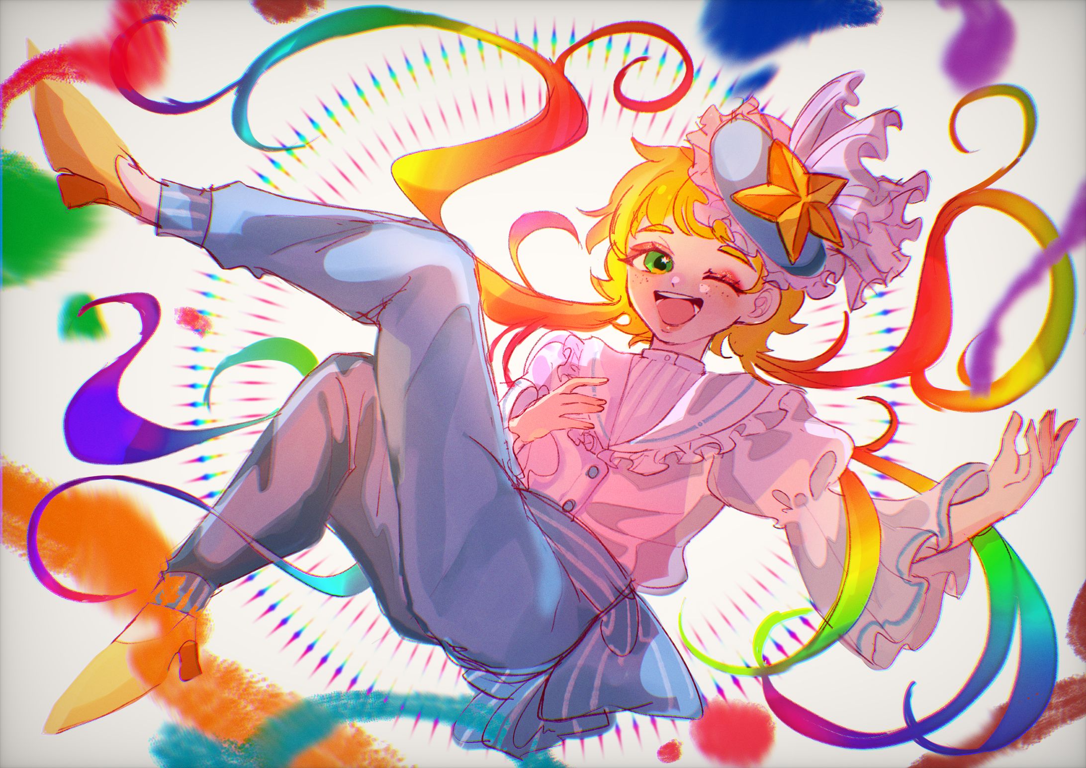 【イラスト】キミは何色になる？-1