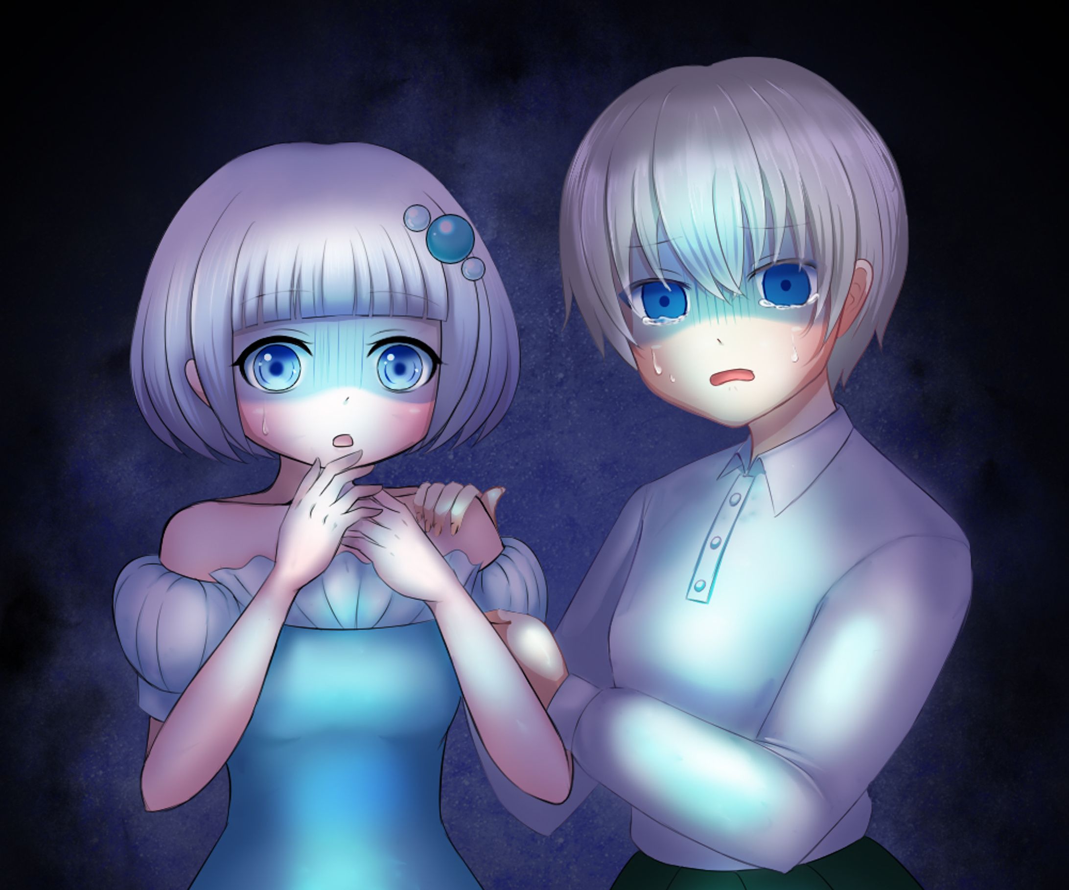 オリジナルキャラ　２人-1