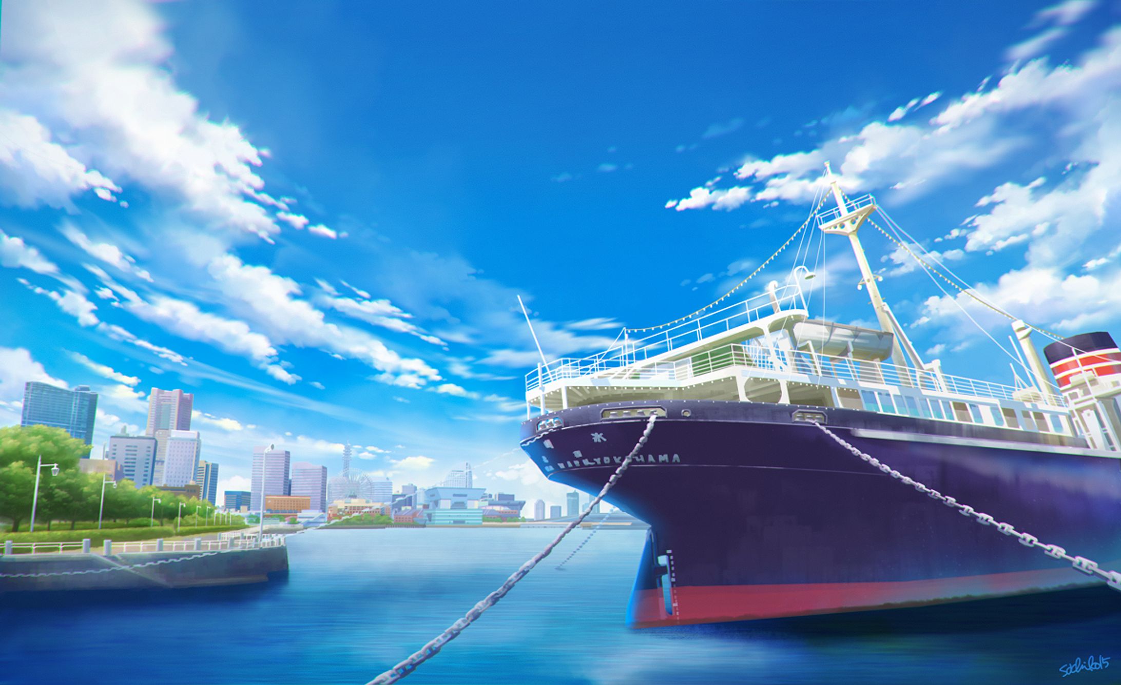 山下公園、氷川丸-1