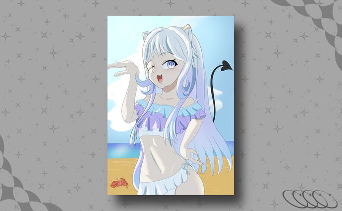 魔城セナ(水着)