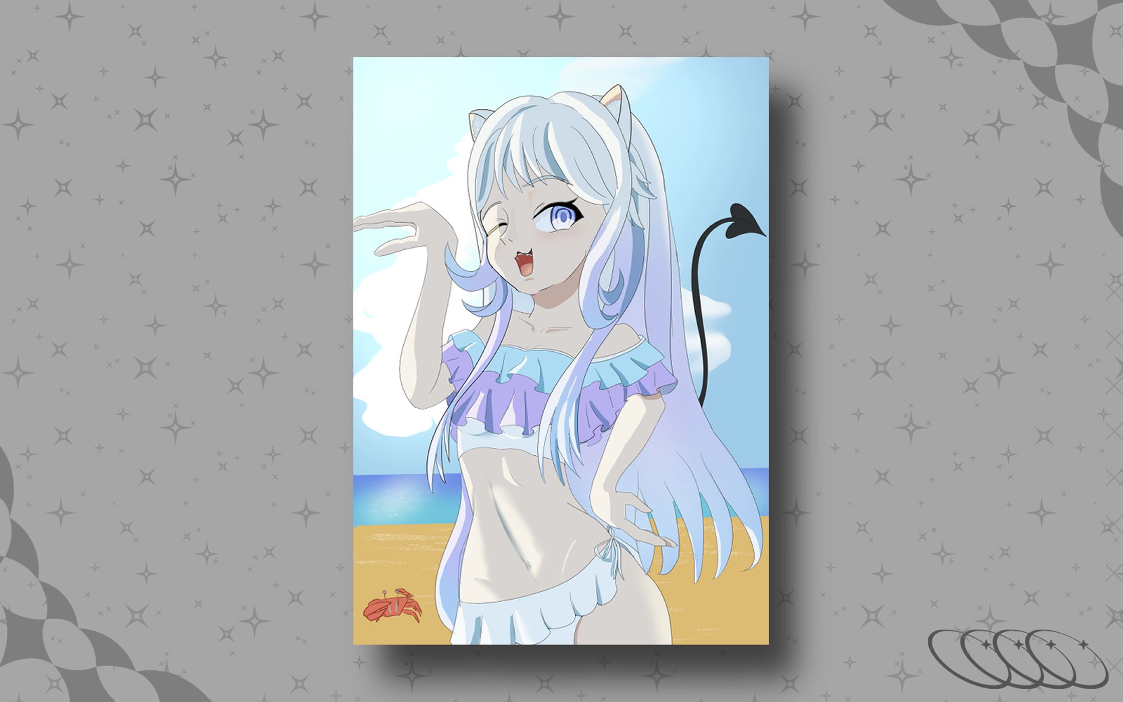 魔城セナ(水着)-1