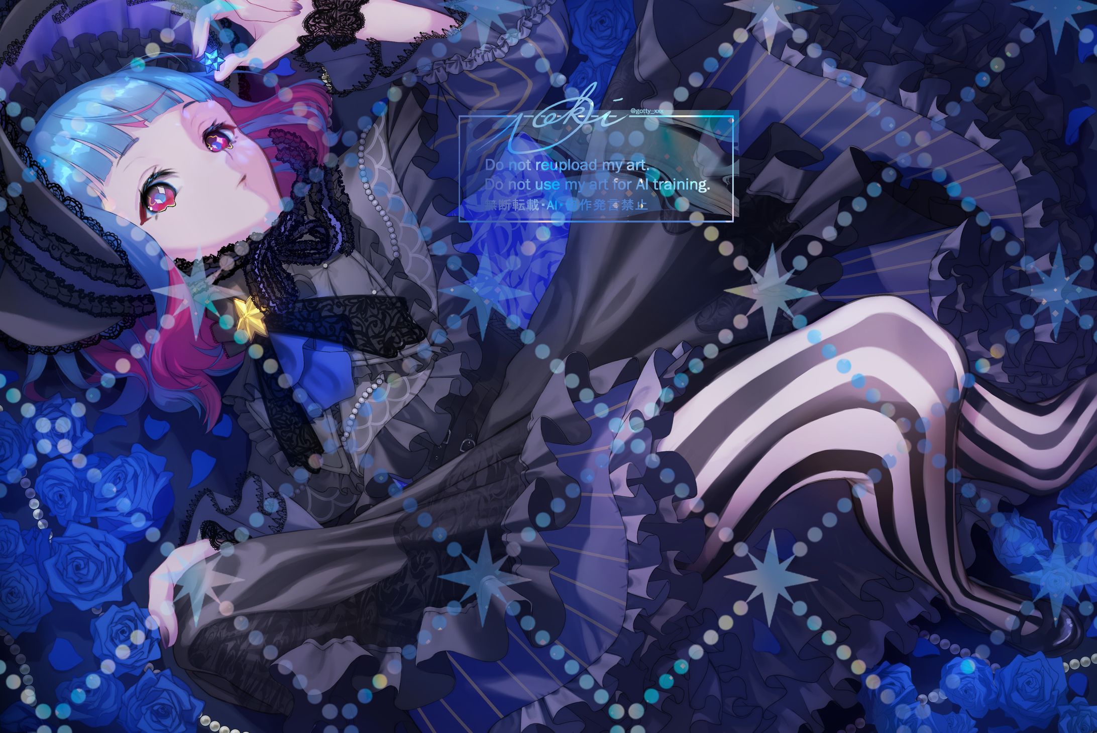 IRIAMライバー１枚イラスト-1