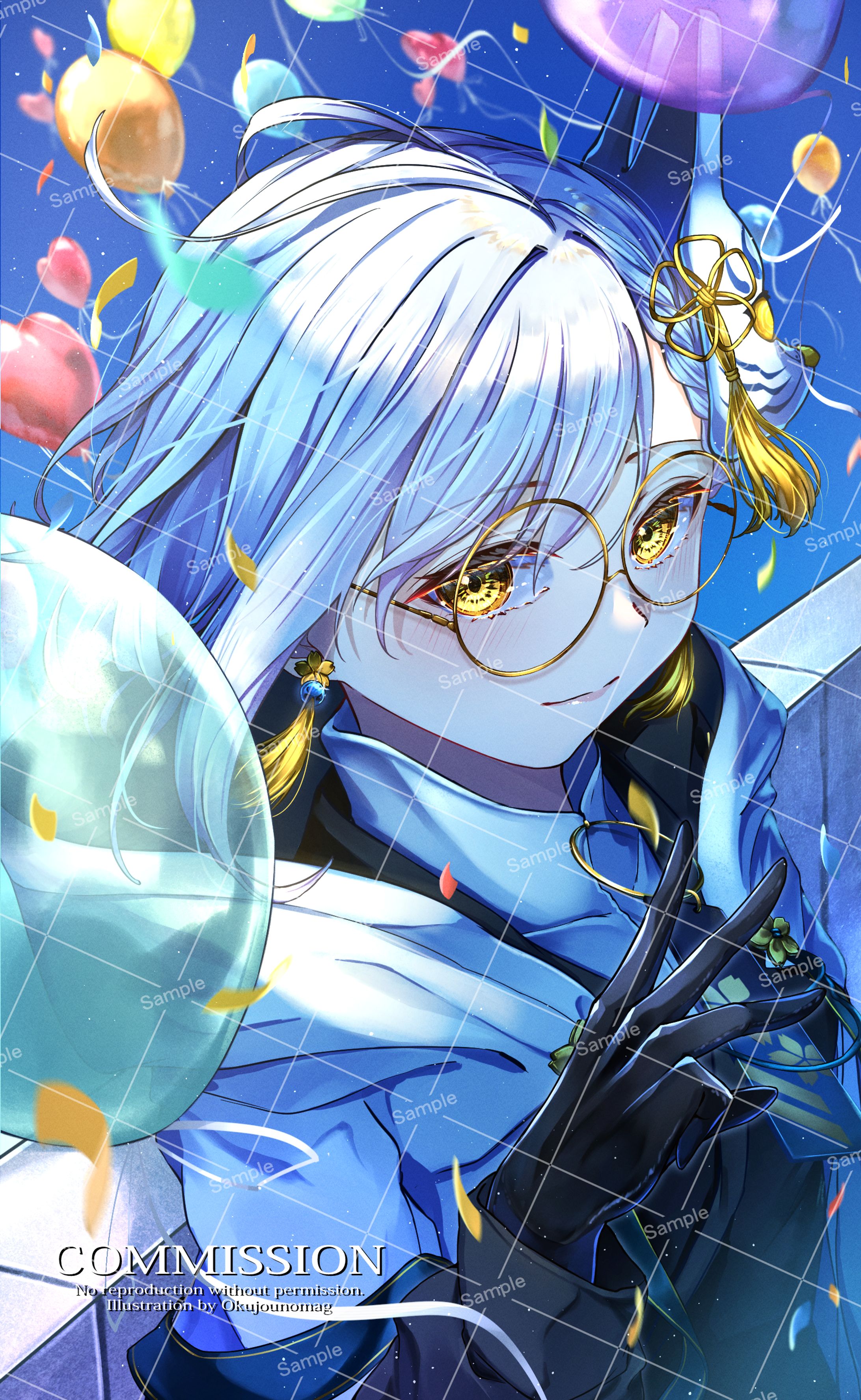 【Skeb】記念日イラスト制作-1